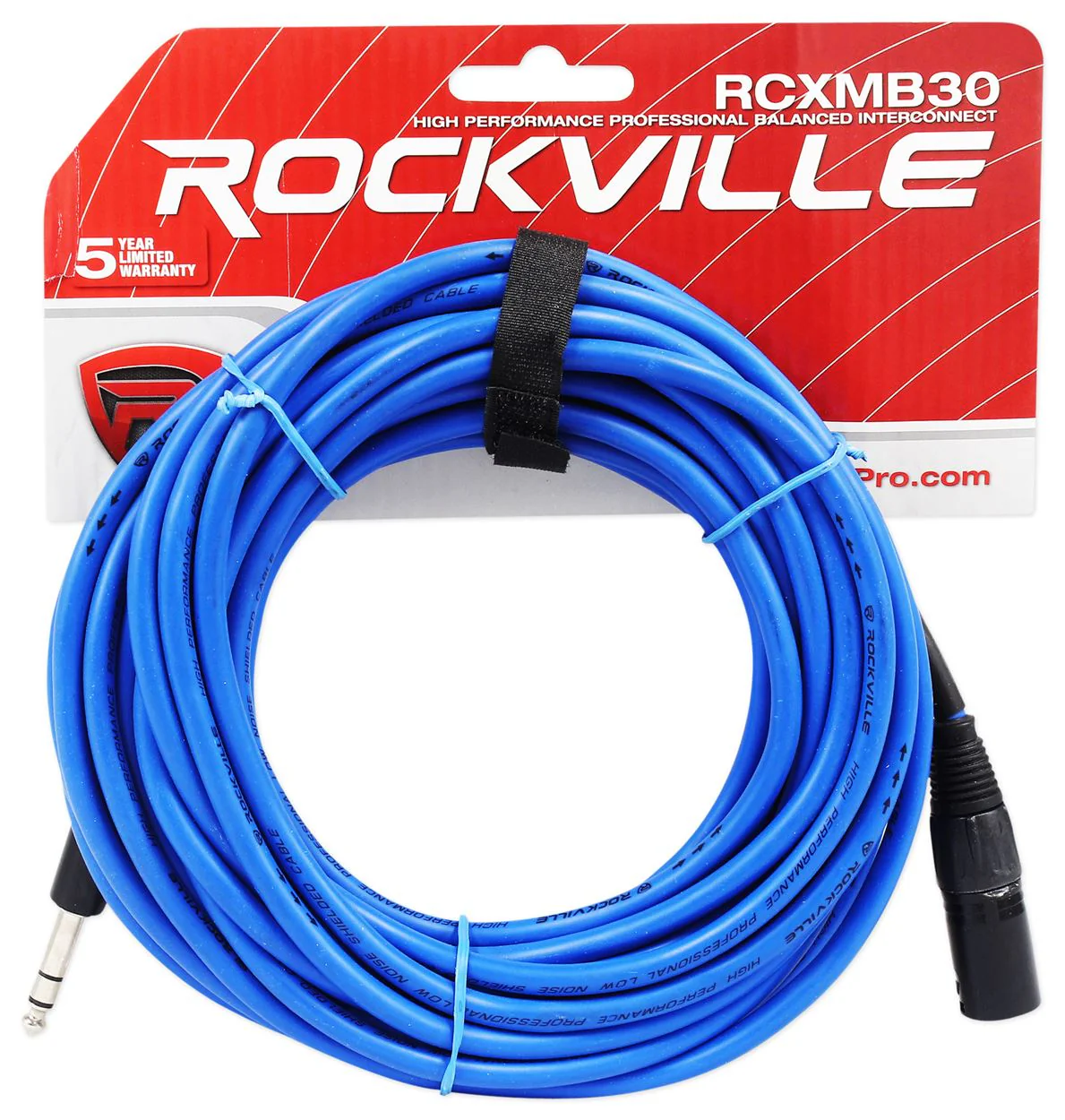 XLR Male to 1/4" TRS Cable 3-Pack + Color-Coded Balanced Cables Bundle - Image 5