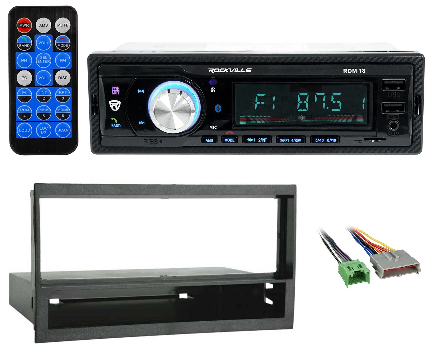 RDM18 Digital Media Receiver + Ford Expedition Install Kit Bundle