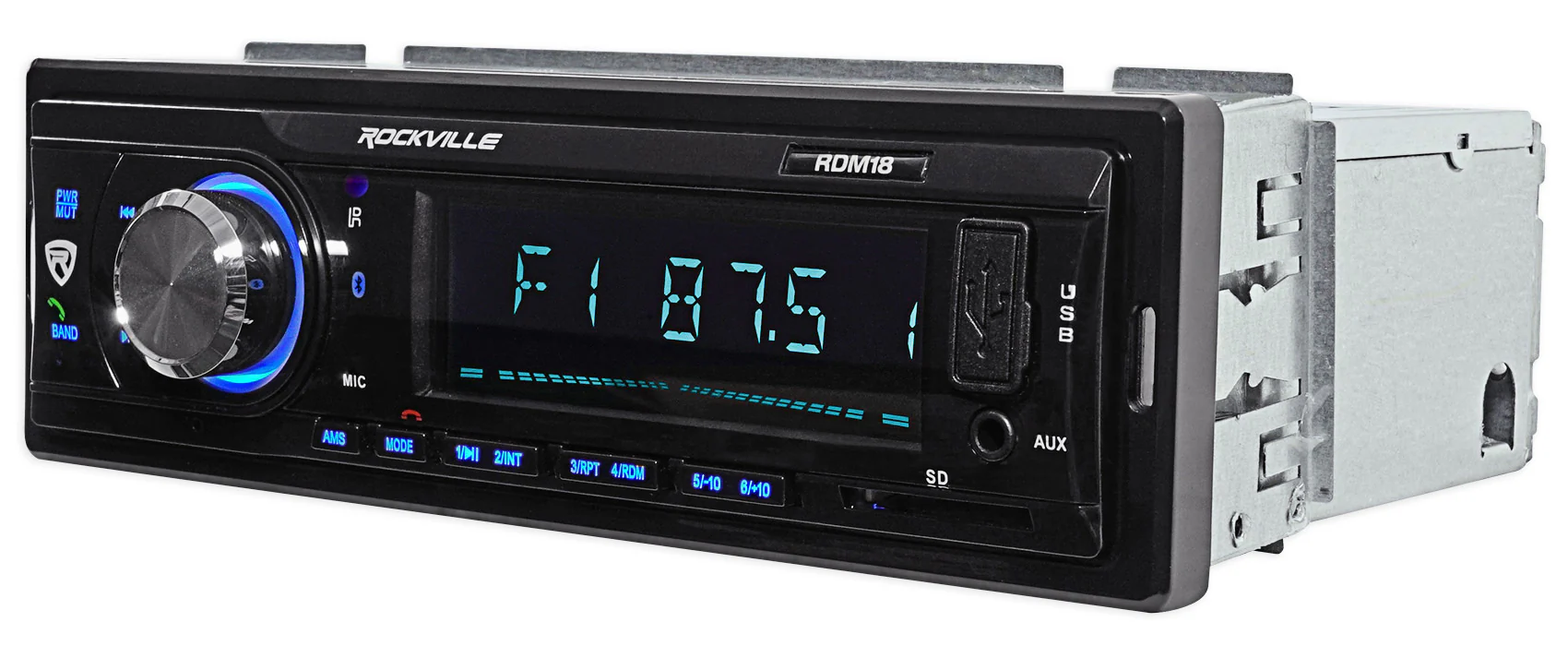 RDM18 Digital Media Receiver + 4x6 3-Way Speakers Bundle - Image 5