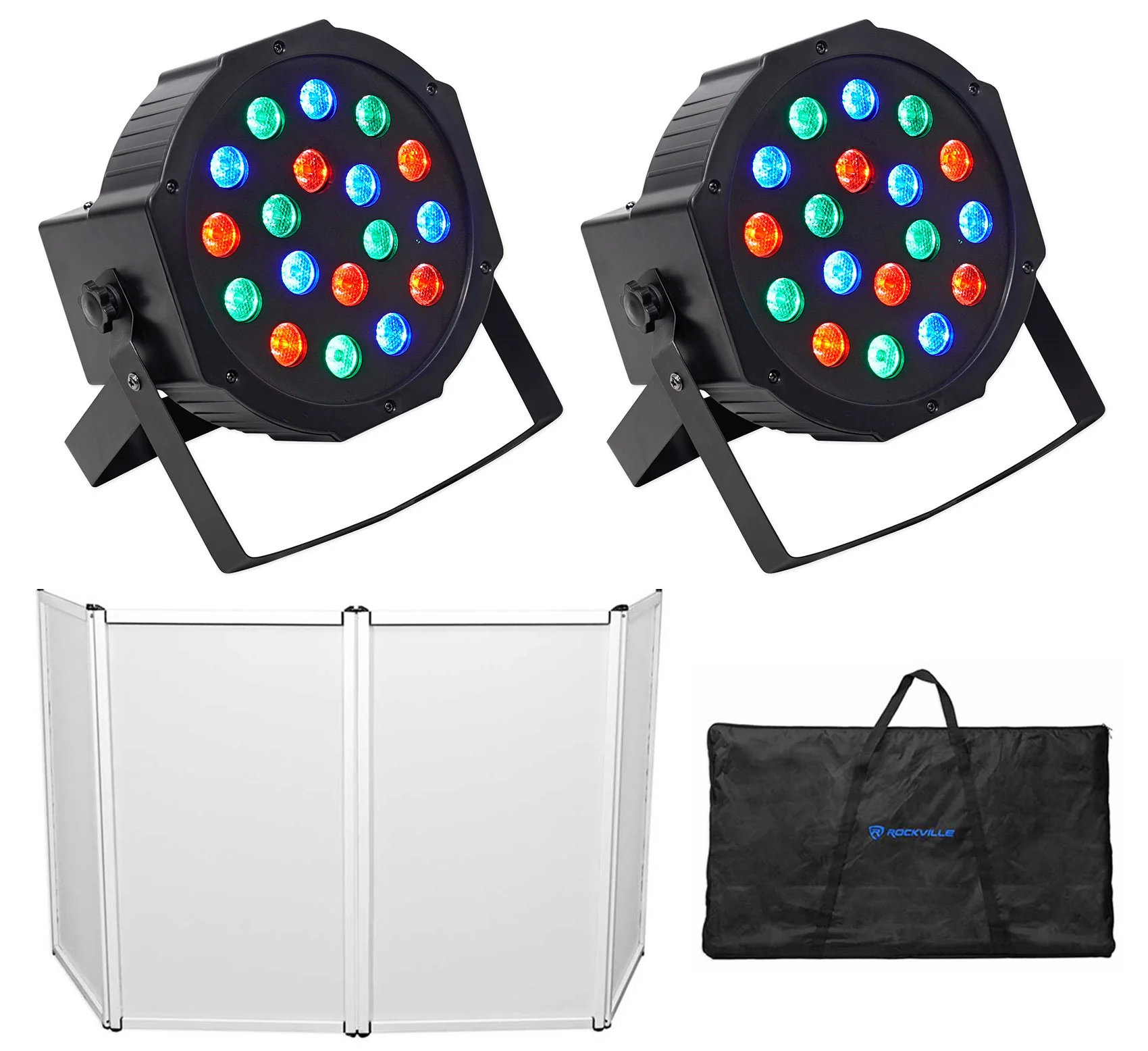 RFAAW DJ Facade + RockPAR50 2-Pack Bundle
