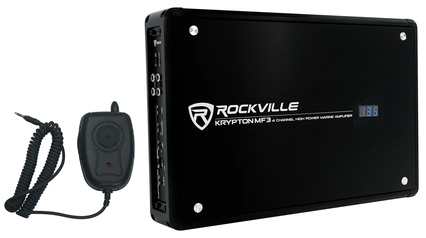 RWB90W White 8" Wakeboard Speakers 2-Pack + RGHR2 Receiver Bundle - Image 2