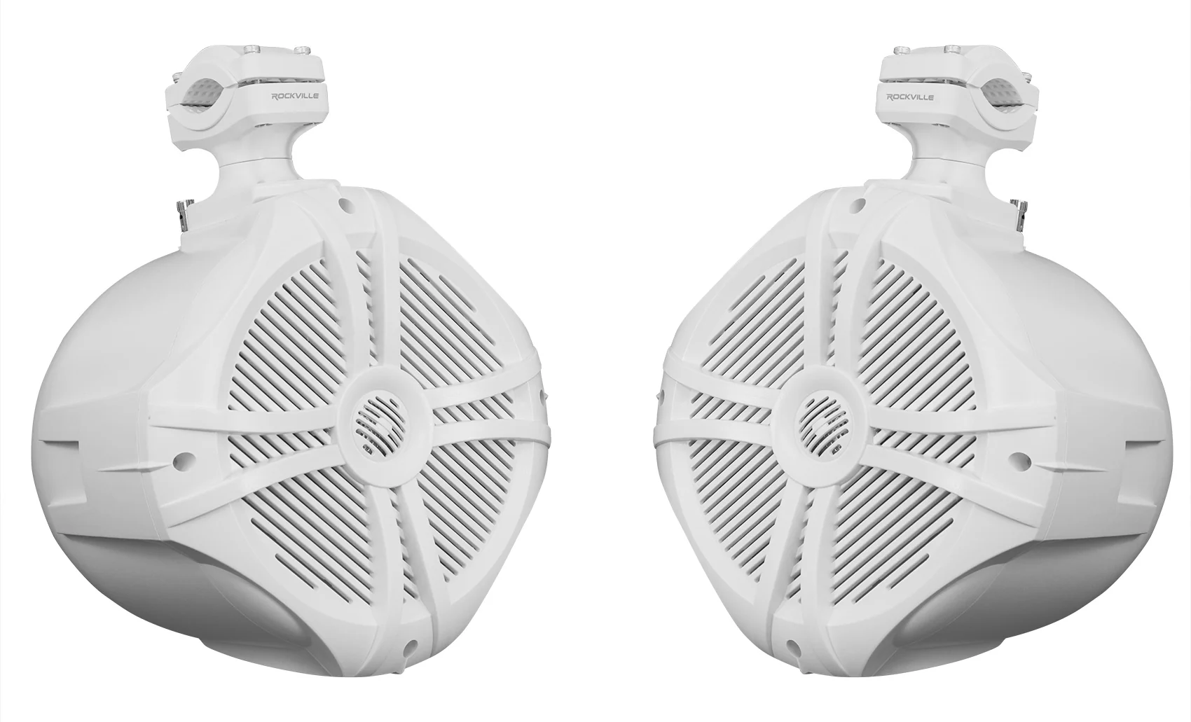 RWB90W White 2-Pack + 2-Channel Marine Amplifier Bundle - Image 4
