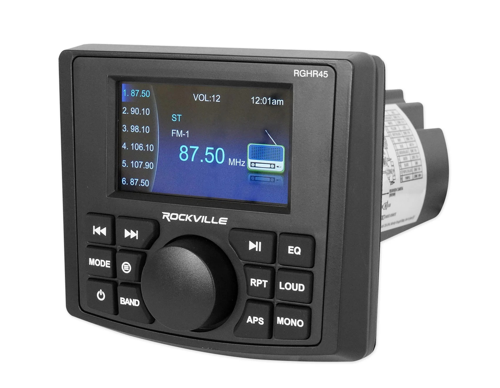 MS65B Black 4-Pack + 4-Zone Marine Receiver Bundle - Image 12