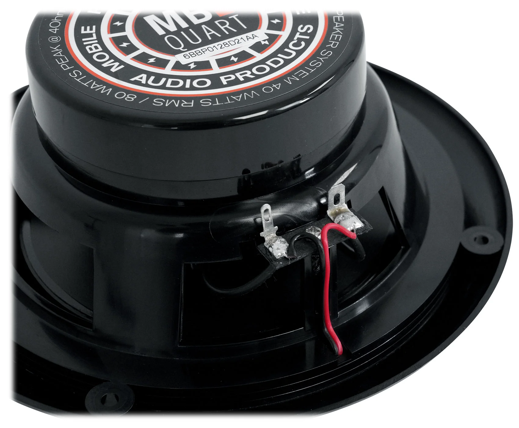 RGHR51 Marine Receiver + MB Quart 6.5" Black Speakers 4-Pack Bundle - Image 5