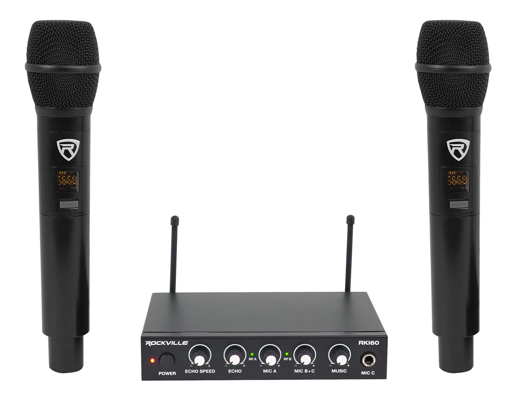 RKI60 Dual UHF Mics + HTS56 5.1 Home Theater Bundle - Image 9