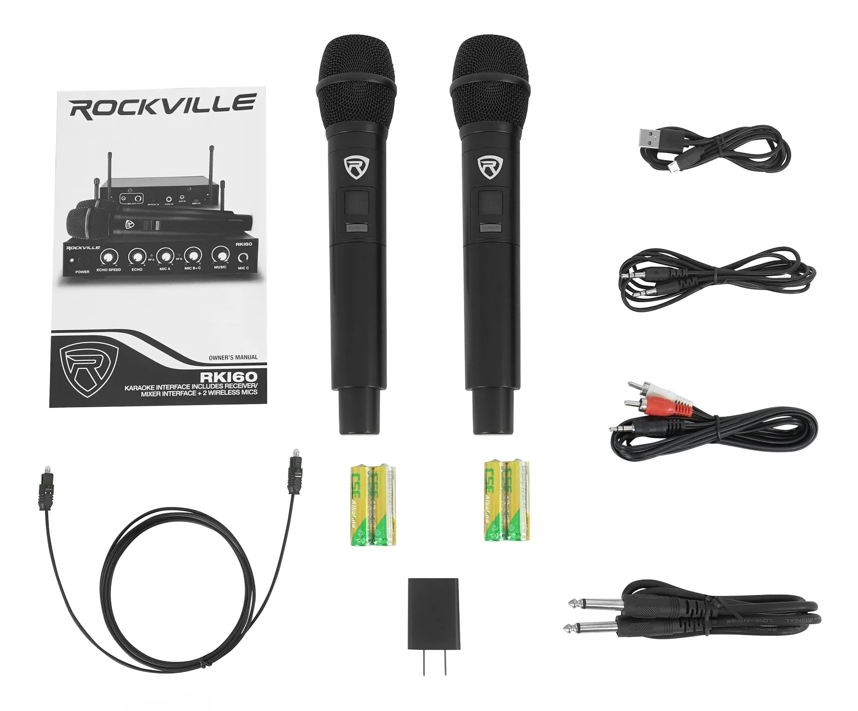 RKI60 Dual UHF Mics + USB RGB TV Backlight Bundle - Image 14
