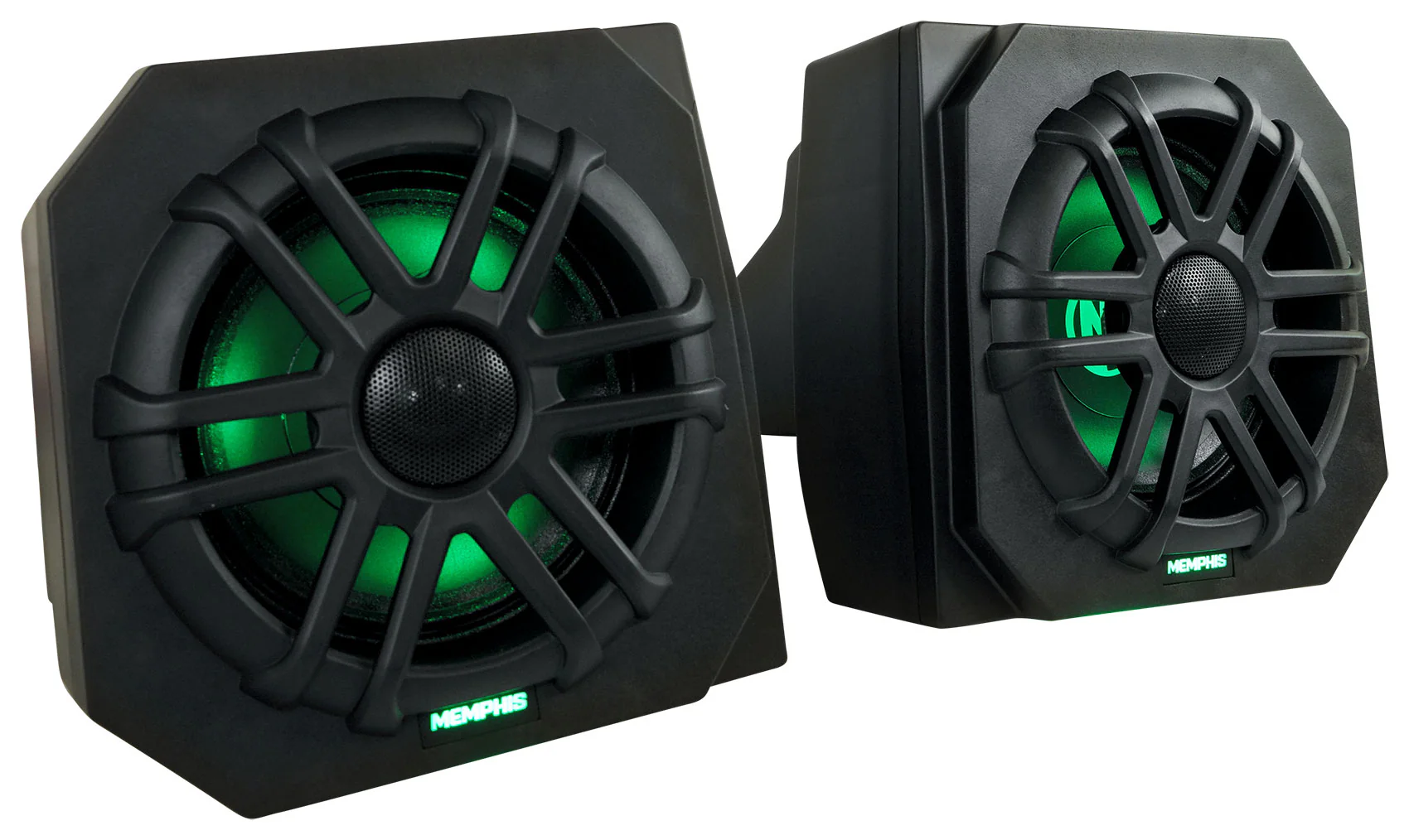 2 Memphis RNGR65FE Speakers+Pods+Tower Speakers For 2013-17 Polaris Ranger XP900 - Image 11
