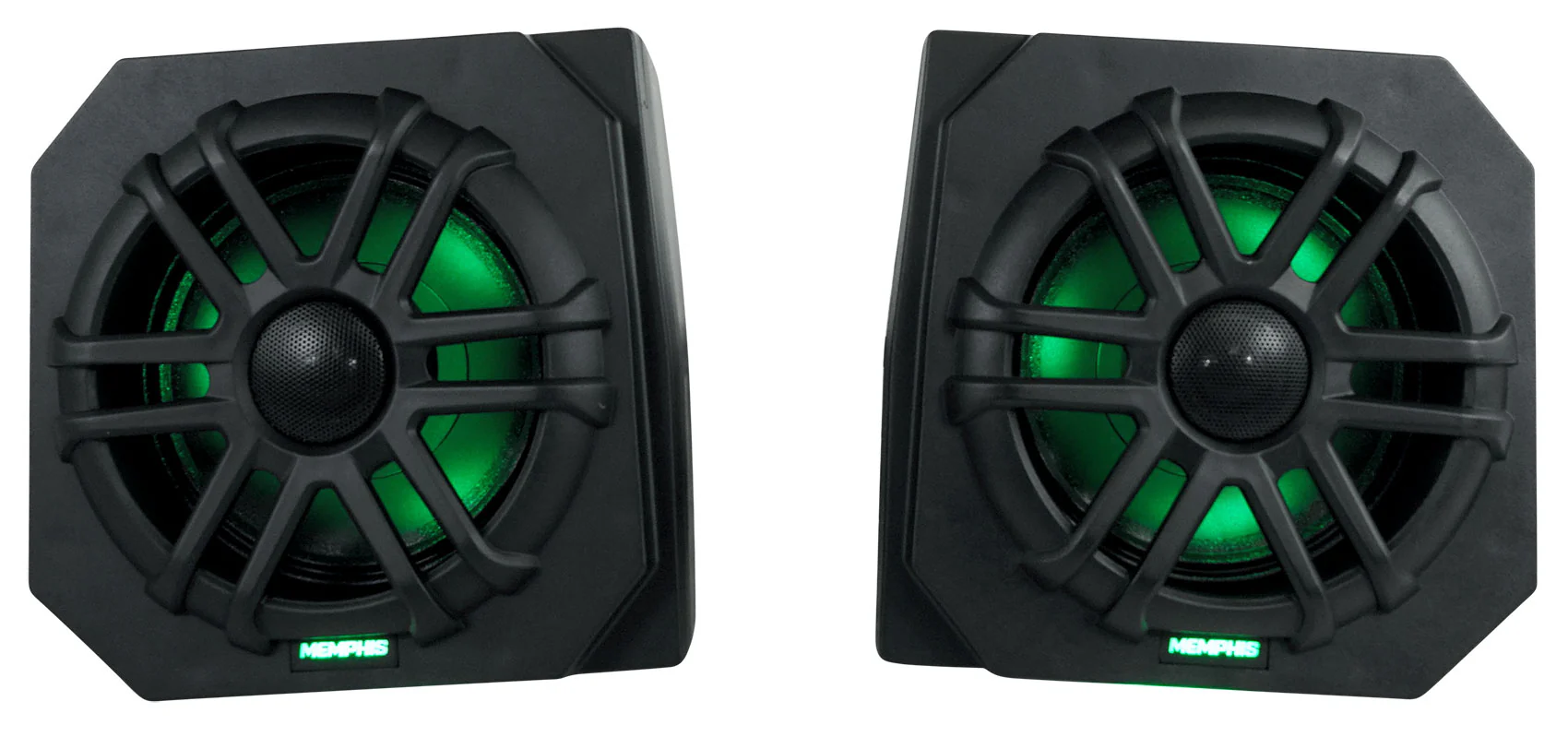 2 Memphis RNGR65FE Speakers+Pods+Tower Speakers For 2013-17 Polaris Ranger XP900 - Image 16