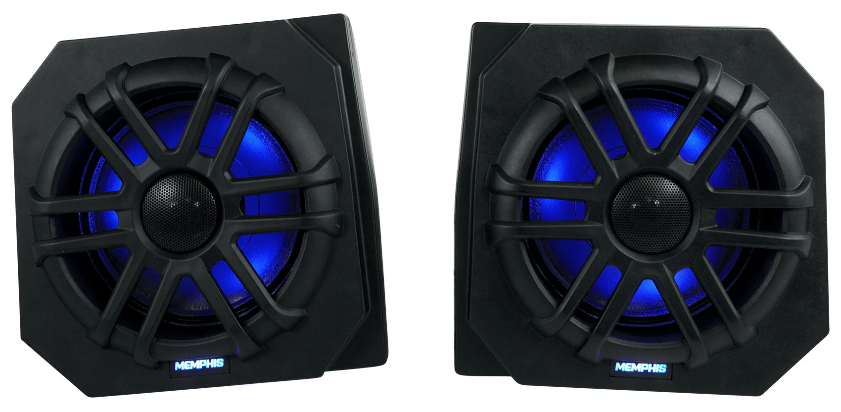 2 Memphis RNGR65FE Speakers+Pods+Tower Speakers For 2013-17 Polaris Ranger XP900 - Image 9
