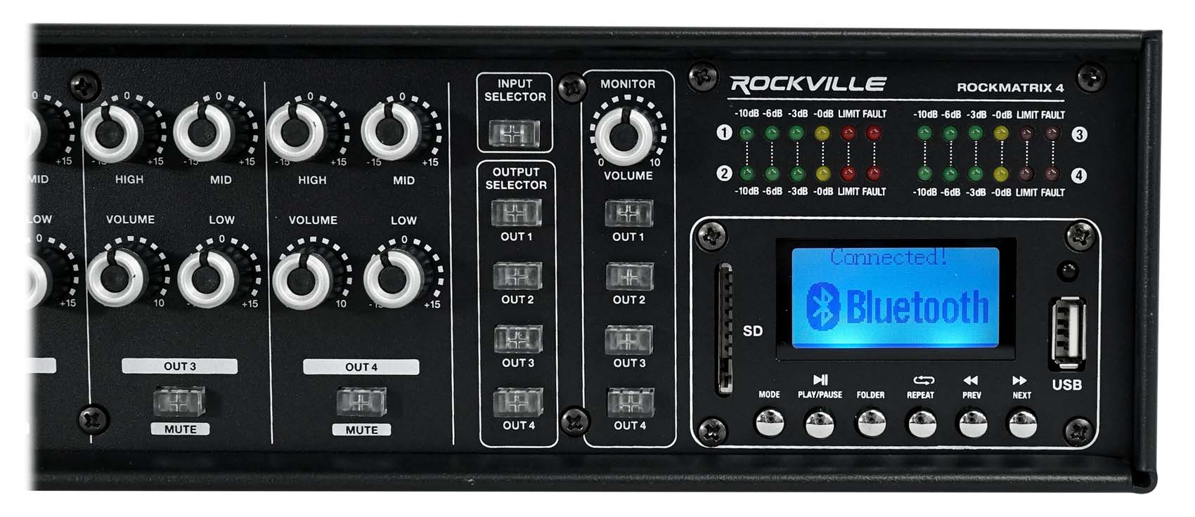 ROCK MATRIX 4 Zone Amp + PEN-65T White 16-Pack Bundle - Image 18
