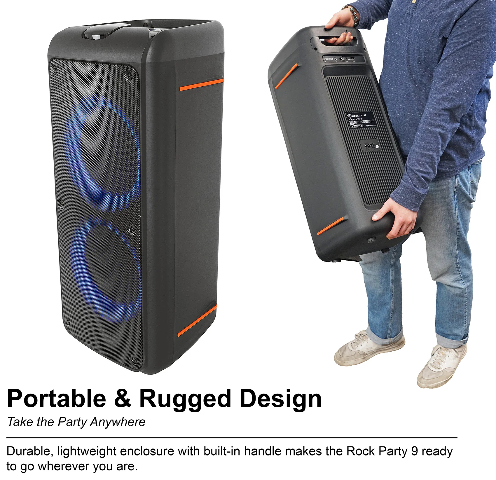 ROCK PARTY 9 Party Speaker Karaoke Bundle - Image 15