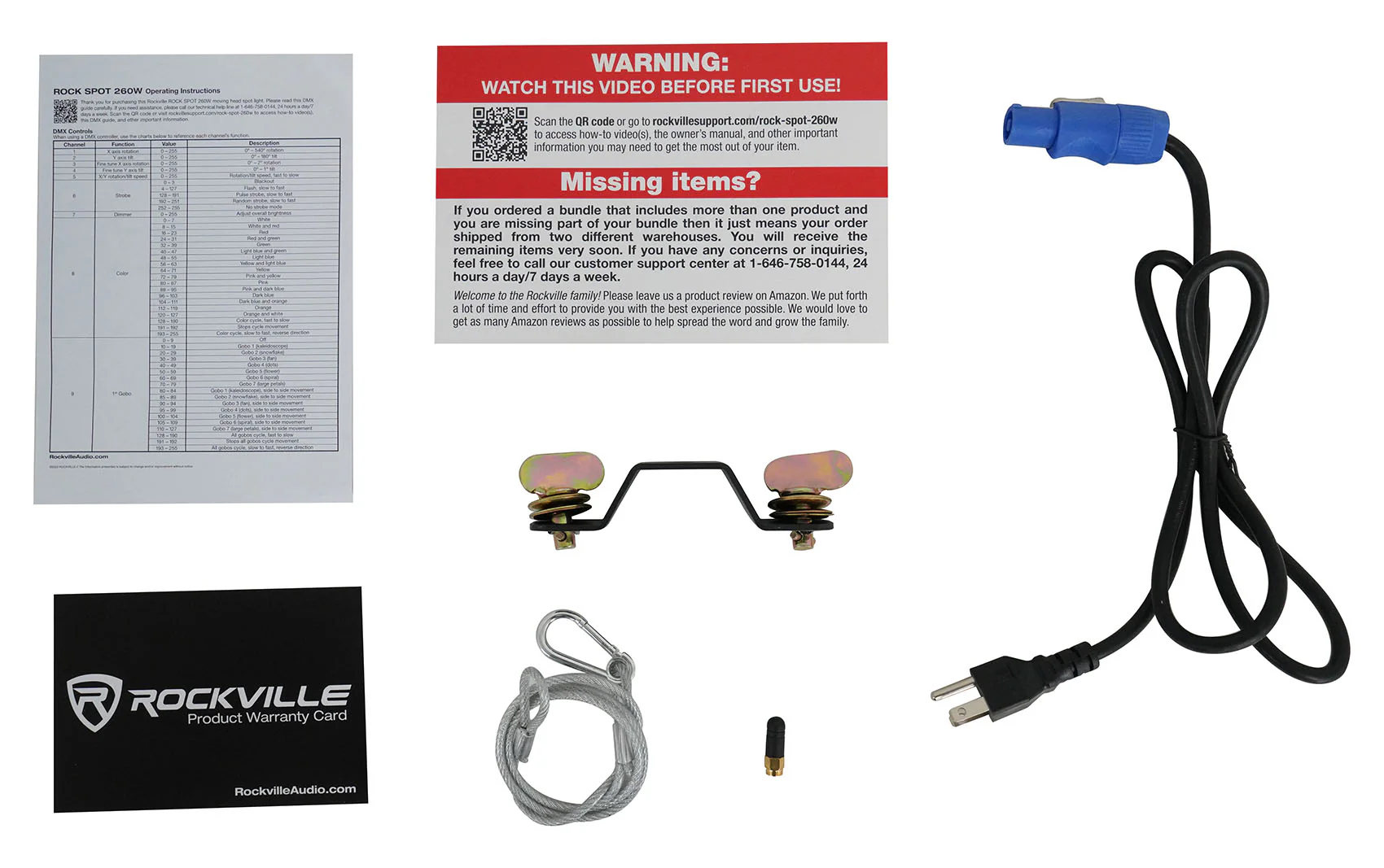 ROCK SPOT 260W + ROCKFORCE W2 Wireless DMX Controller Bundle - Image 2