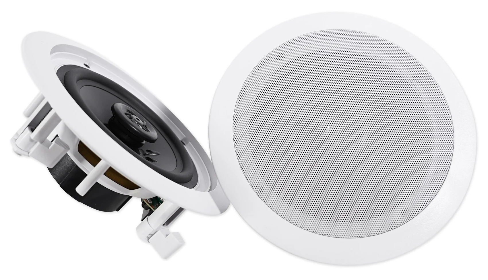 Rock Zone 8 16-Pack + HC655 White Ceiling Speakers Bundle - Image 7