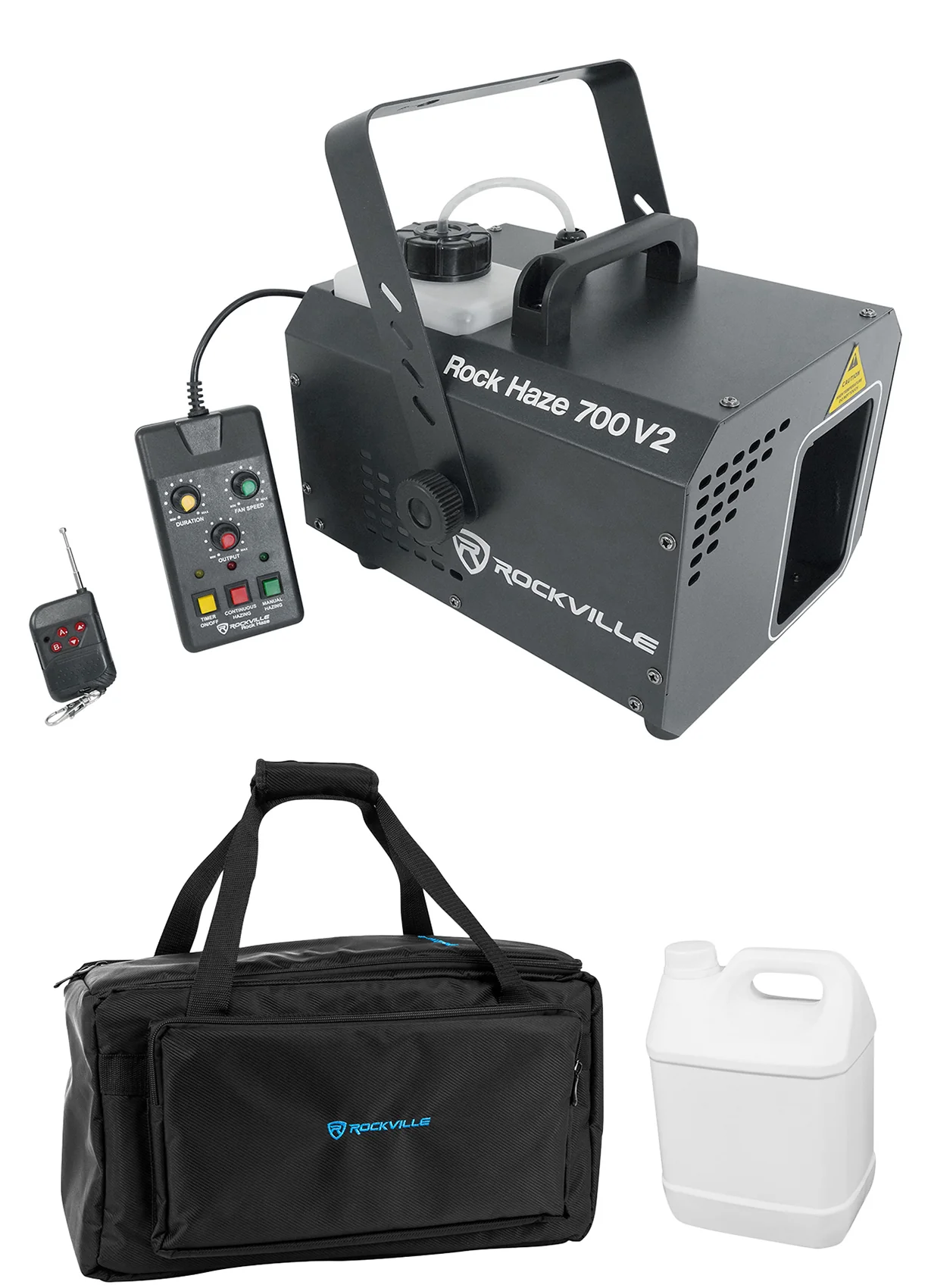 ROCKHAZE 700 Hazer + BAG1200 Waterproof Travel Bag Bundle