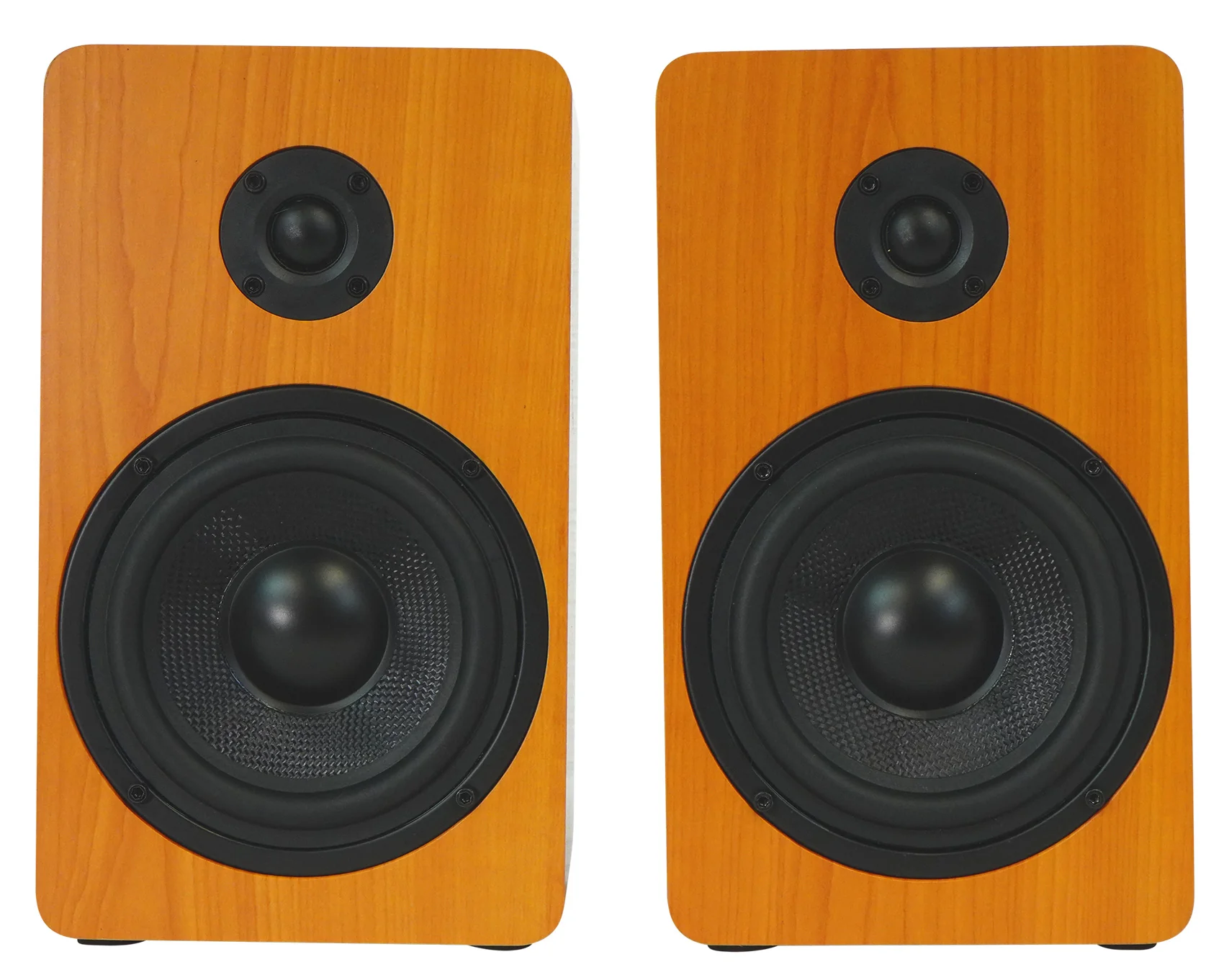 RockShelf 54C Wood 2-Pack + RHTSC 36" Speaker Stands Bundle - Image 4