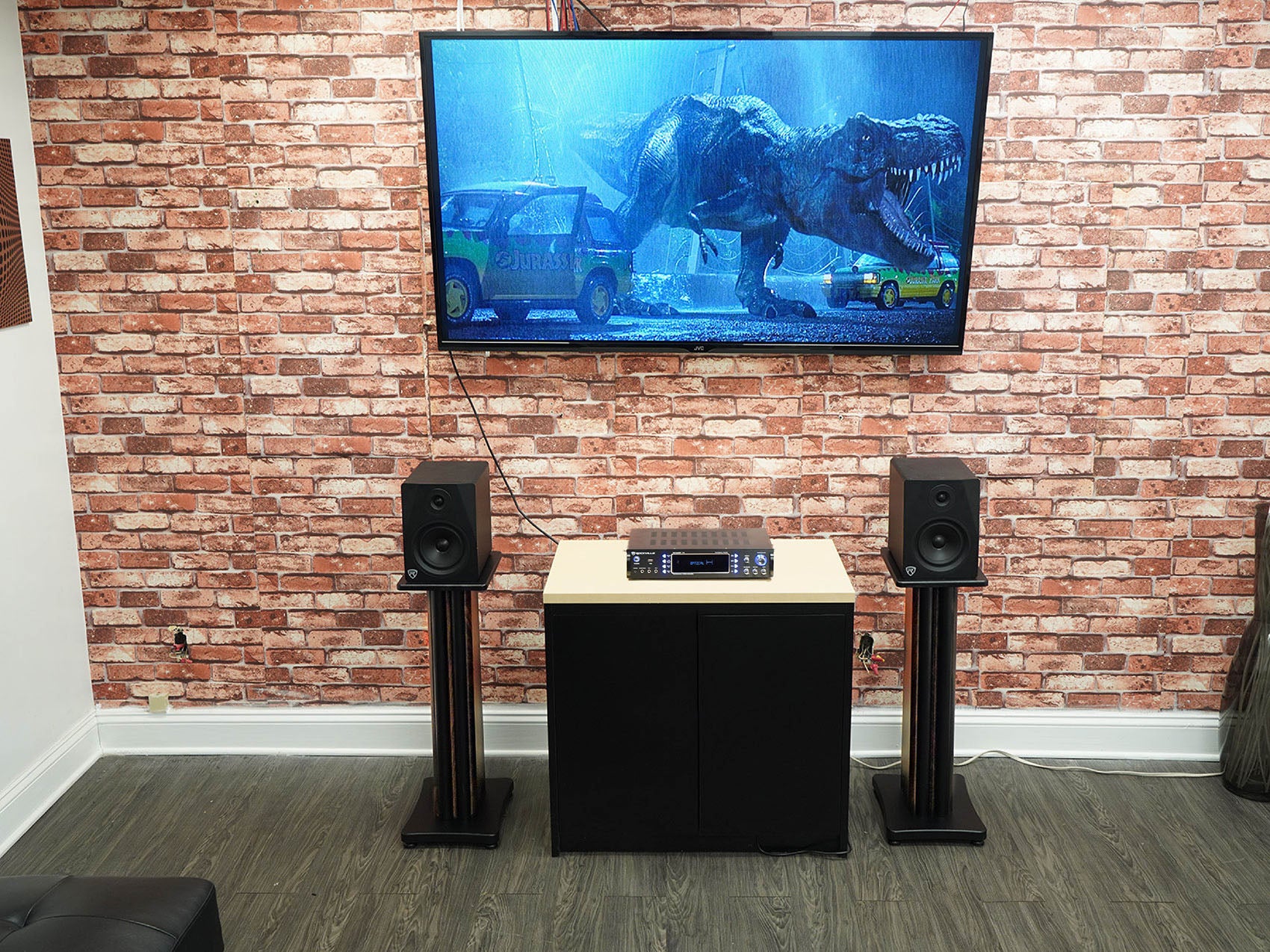 RockShelf 68D Dark Wood 2-Pack + SS28D Stands + FLX Dark Wood Bundle - Image 19