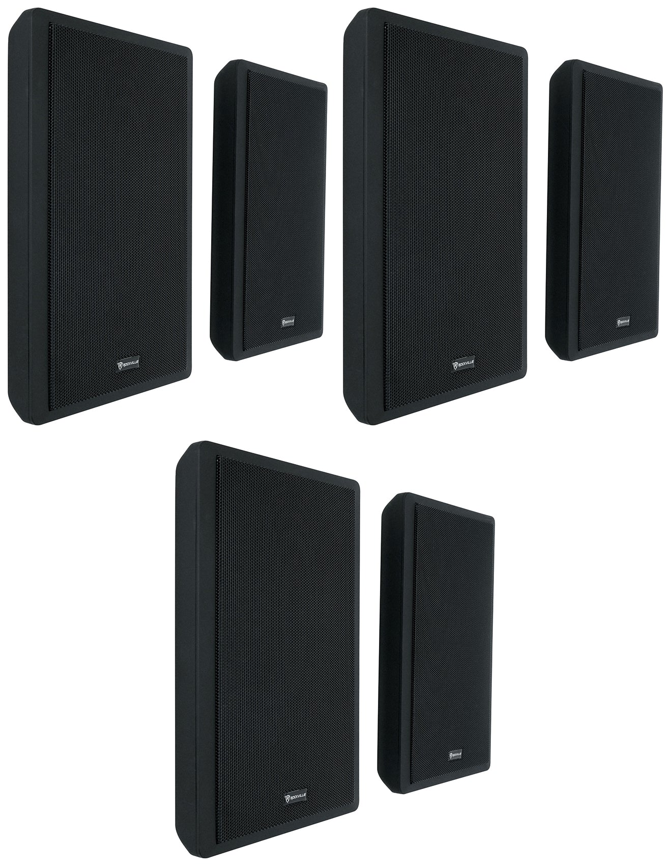 ROCKSLIM BLACK 3-Pair