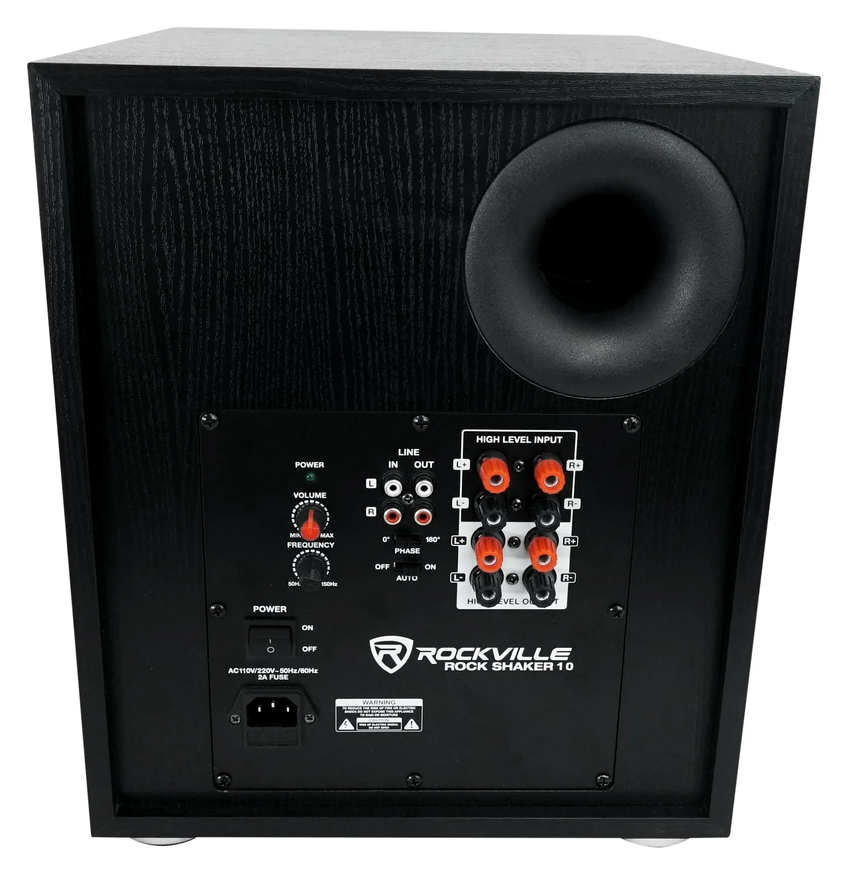 HP5S-8 Black 4-Pack + Rock Shaker 10 Sub Bundle - Image 11
