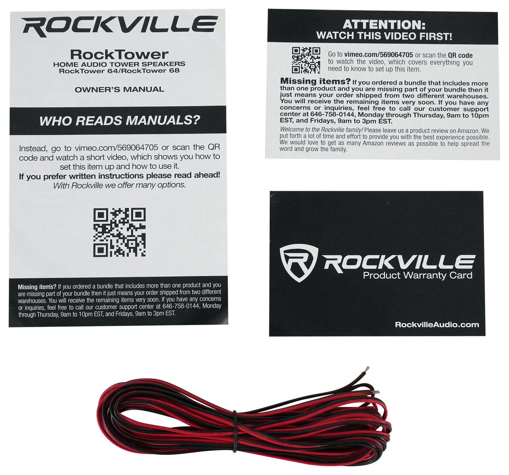 RPA60BT Receiver + RockTower 68C 2-Pack Bundle - Image 3