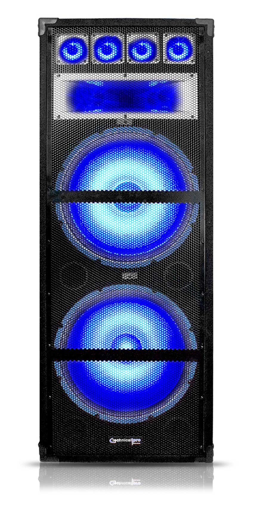 RPA70WBT Karaoke Receiver + Dual 15" LED Speakers Bundle - Image 9