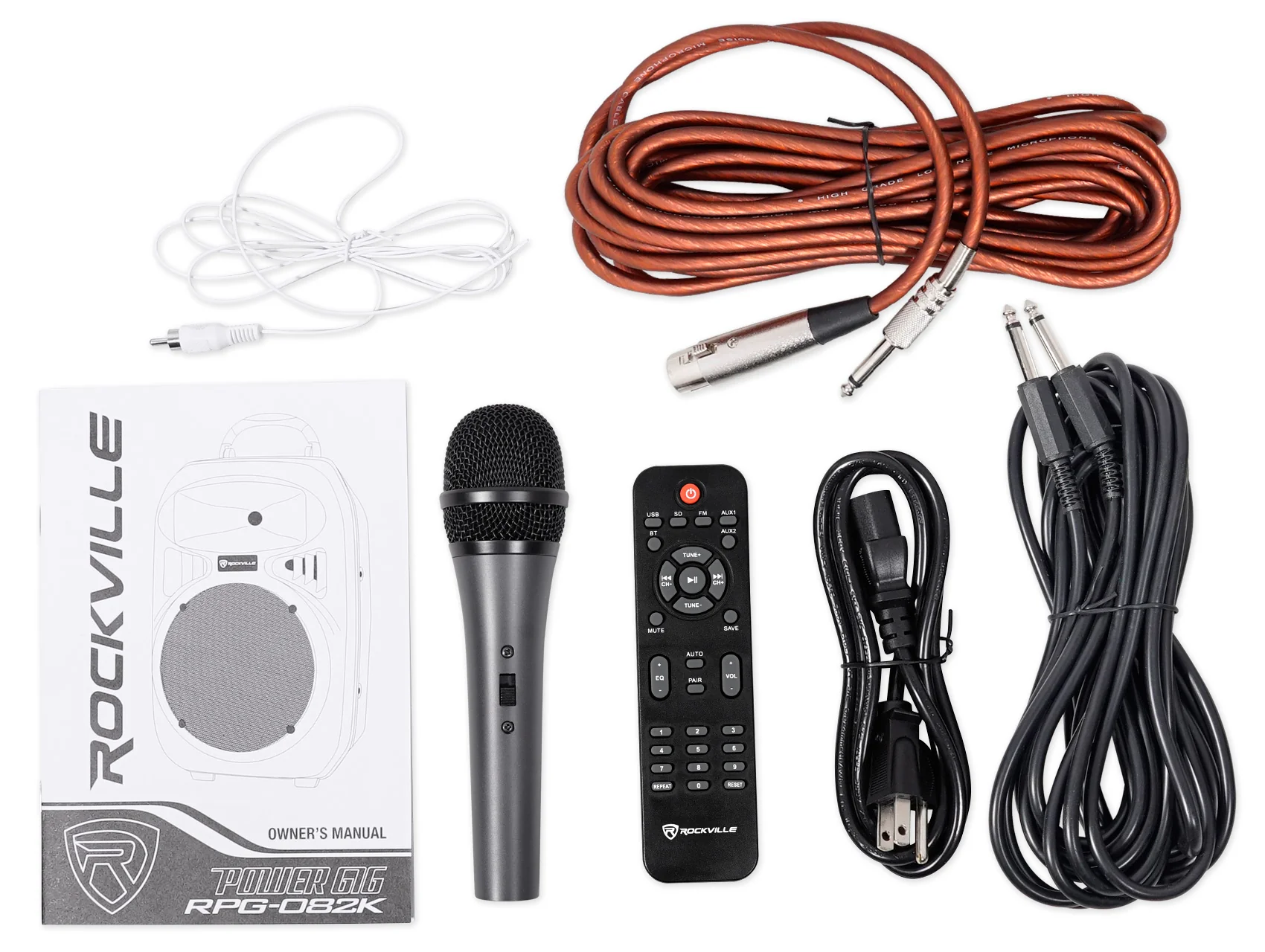 RPG082K Dual 8" PA System + RBG10S Subwoofer Bundle - Image 10