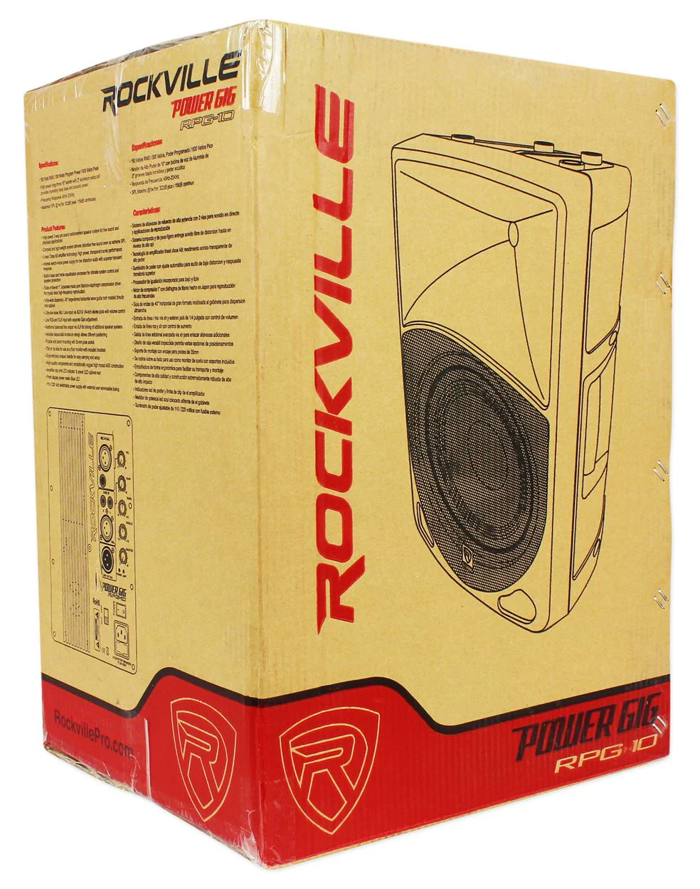RPG10 10" Powered PA Speaker + A2BT Bluetooth Audio Adapter Bundle - Image 15