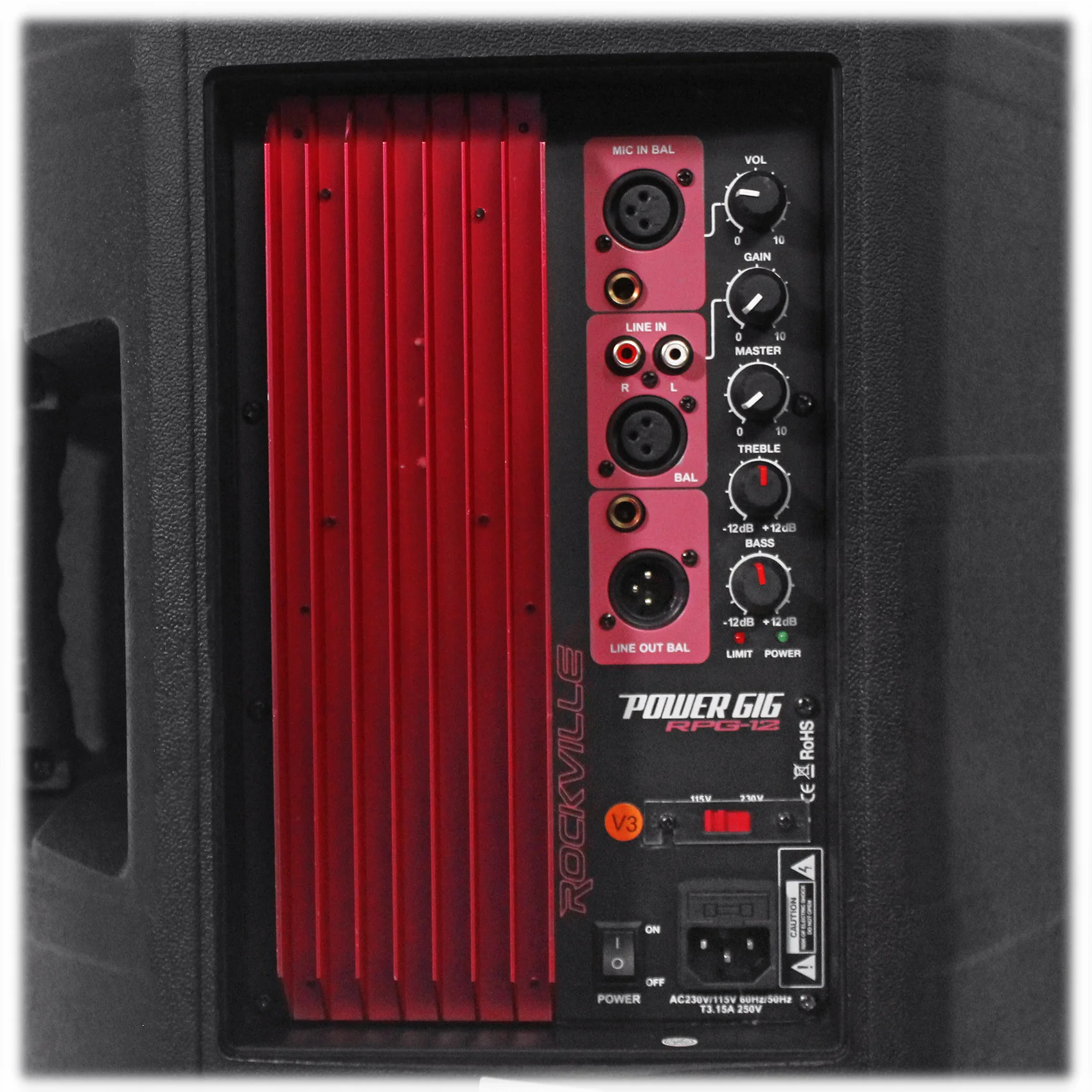 RPG12 Powered Karaoke Speaker + Dual Wireless Microphones Bundle - Image 17