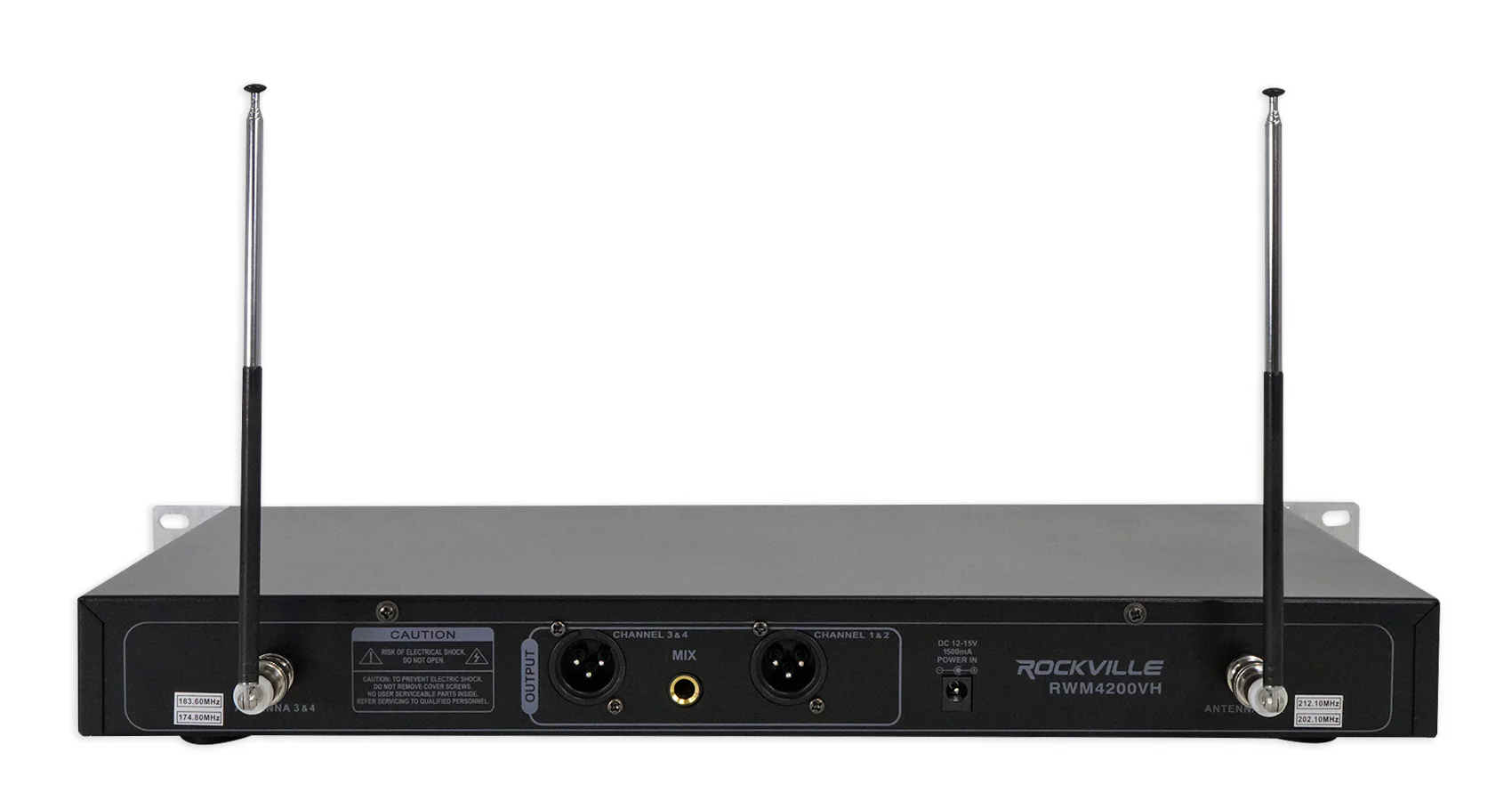 RPG122K Karaoke Bundle with 4 Wireless Microphones - Image 3