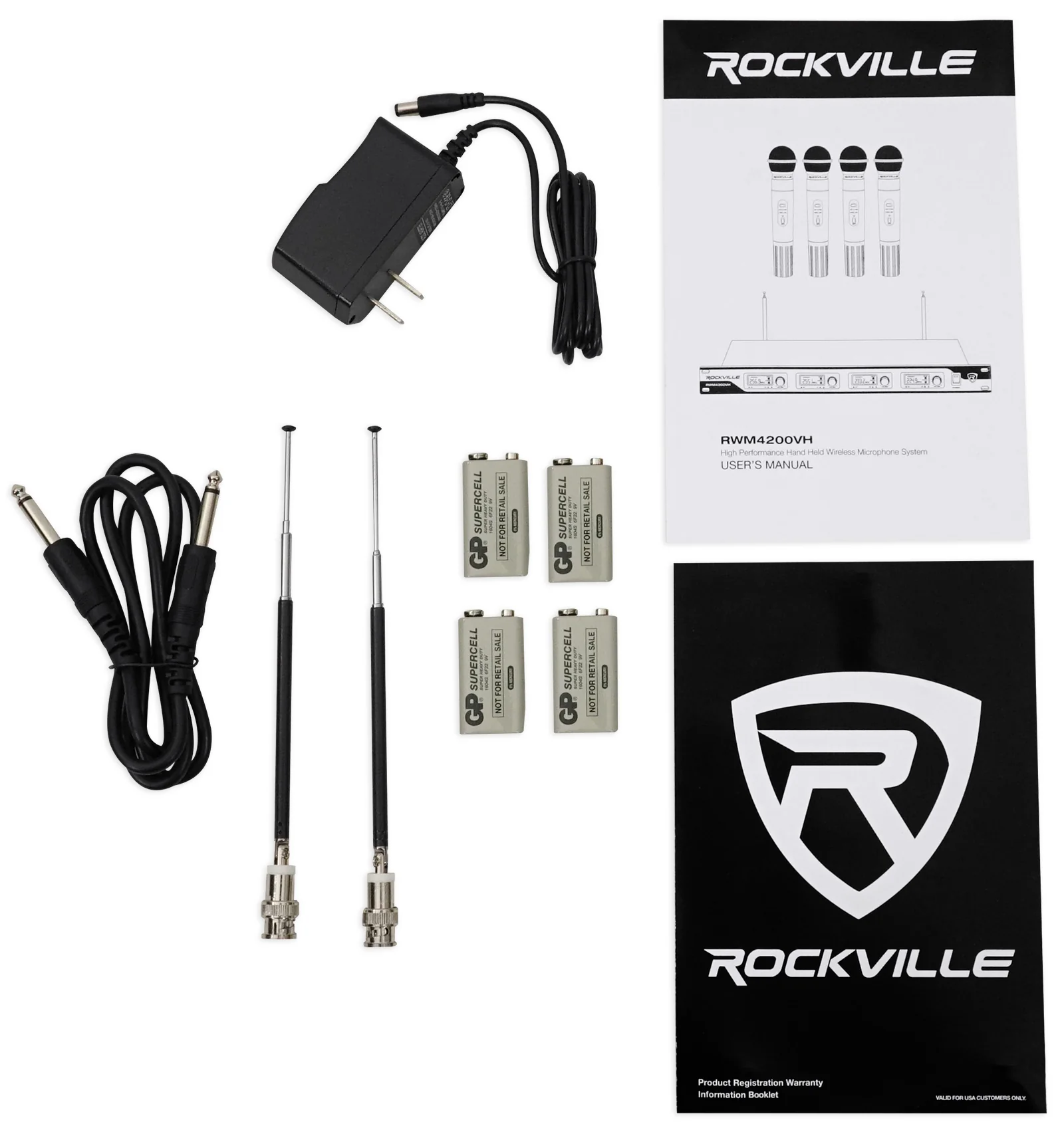 RPG122K Karaoke Bundle with 4 Wireless Microphones - Image 5