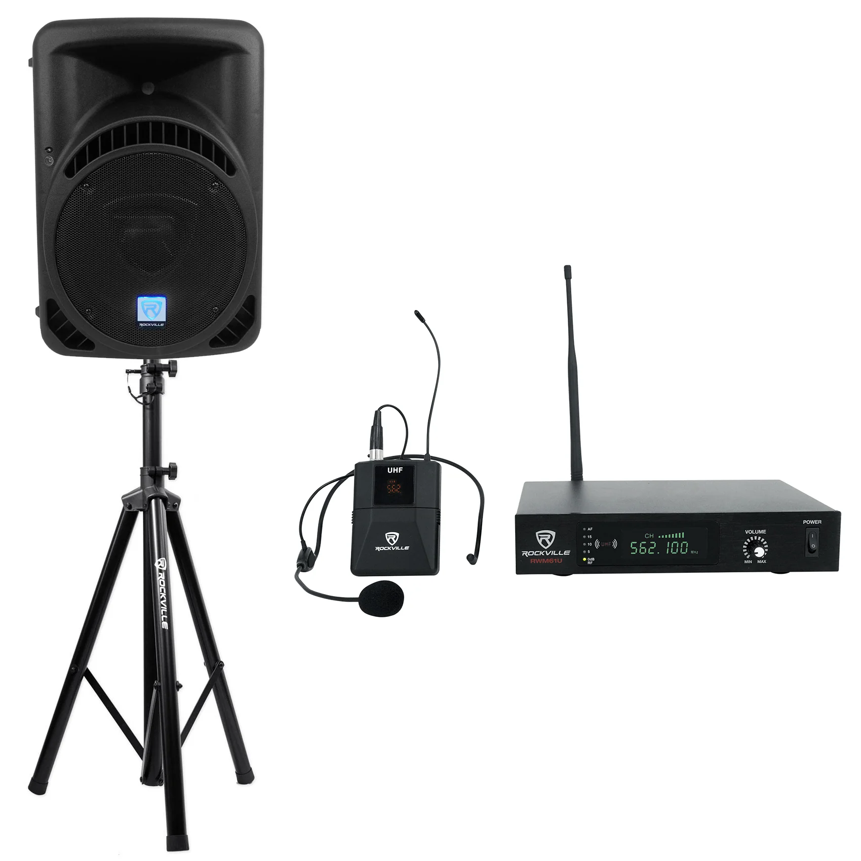 RPG12BT V2 + Headset Wireless Mic Bundle