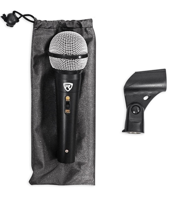 RPG2X10/15 SILVER MIC (RPG2X10, RPG2X15) Microphone with a silver top includes Mic, Mic Cable, Mic Bag, Fuse, Mic Clip - Image 2