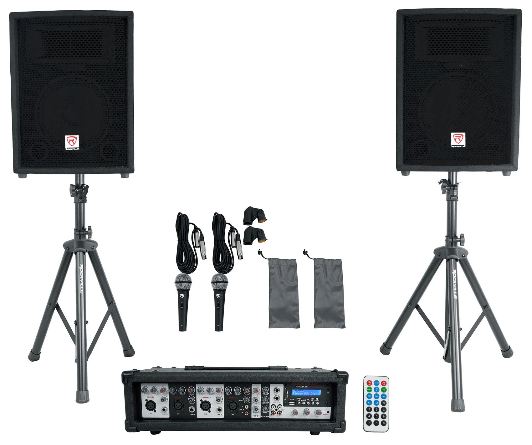 RPG2X10 V2 + RVMIC5 Mic Stand & Cables Bundle - Image 3