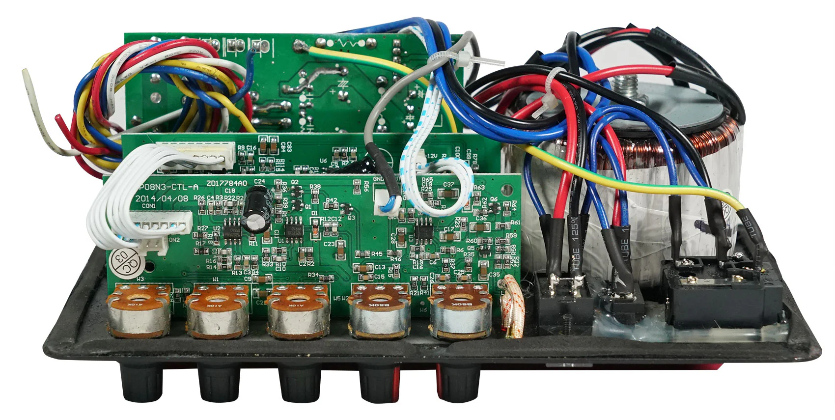 Rockville RPG8 AMP SU Powered Active 400w Amp Plate w Line & Microphone Inputs - Image 3