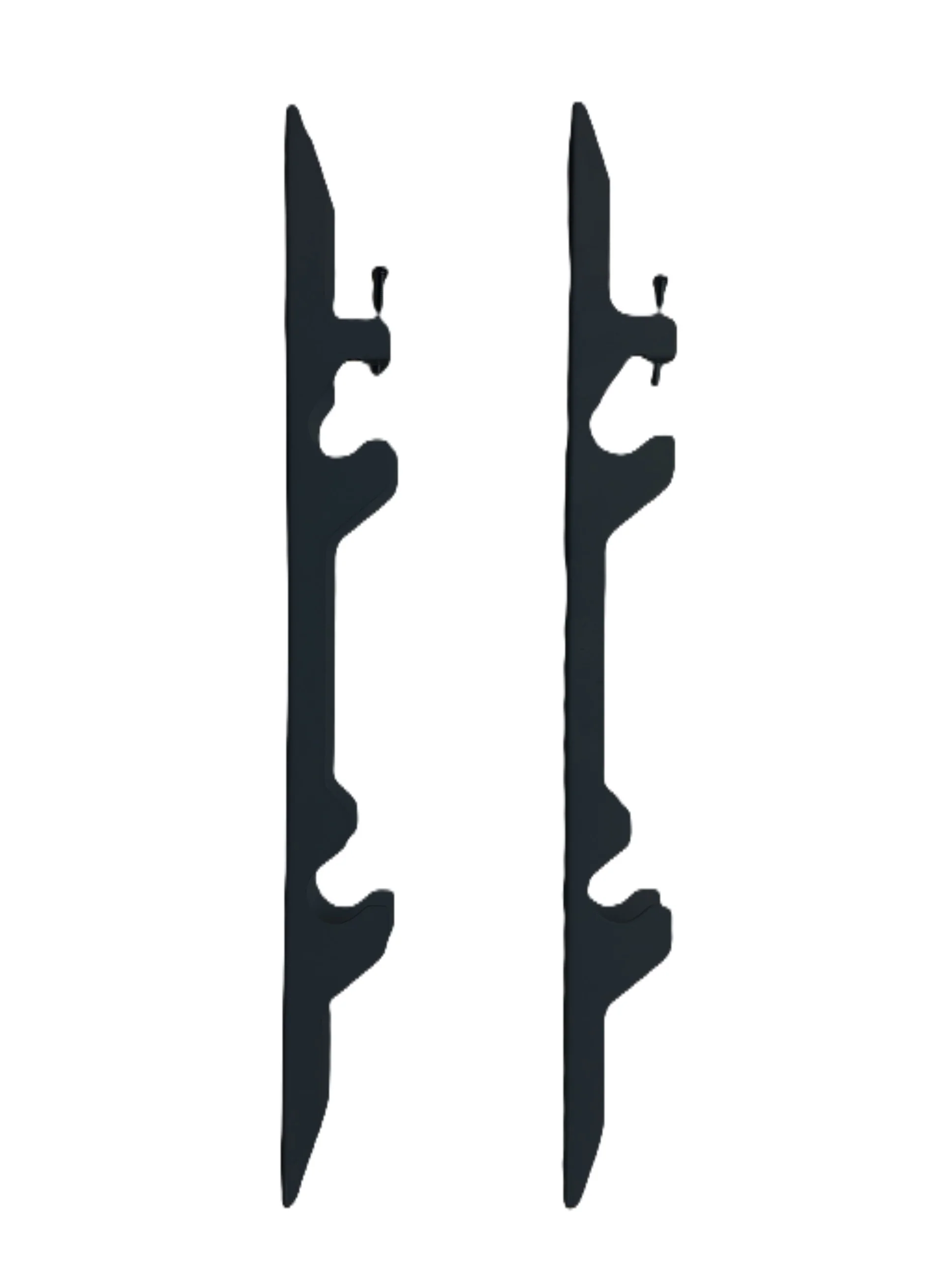 RTP33-TV BLACK WHITE MOUNTING BRACES