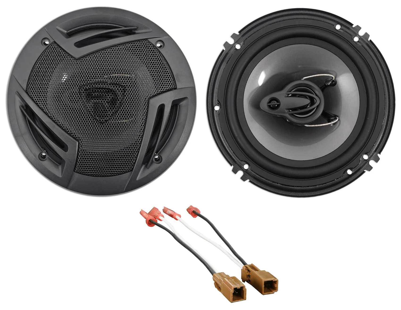 RV6.3A 6.5" Speakers + METRA 72-7400 Harness Bundle