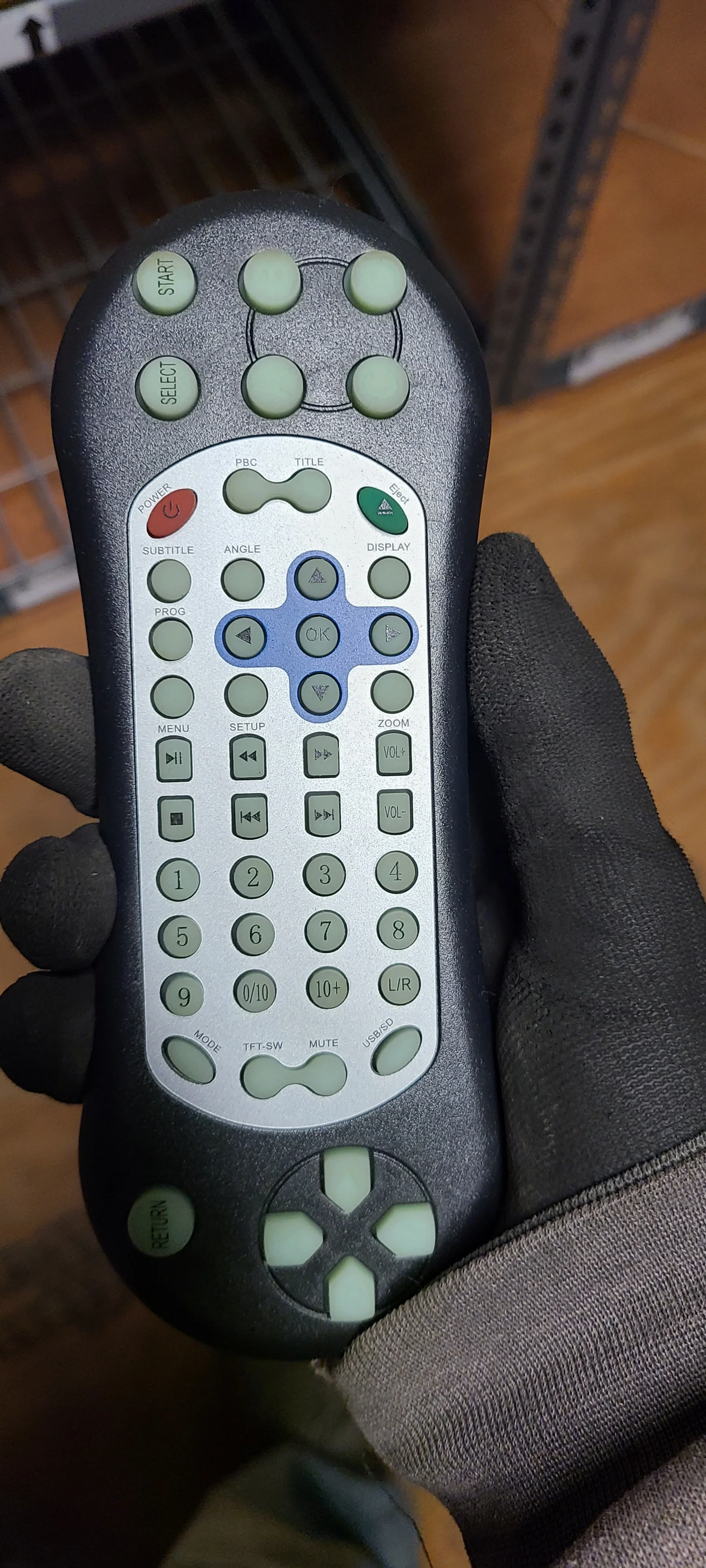 REMOTE FOR RVDHD (RVD10HD, RVD12HD, RVD14HD)