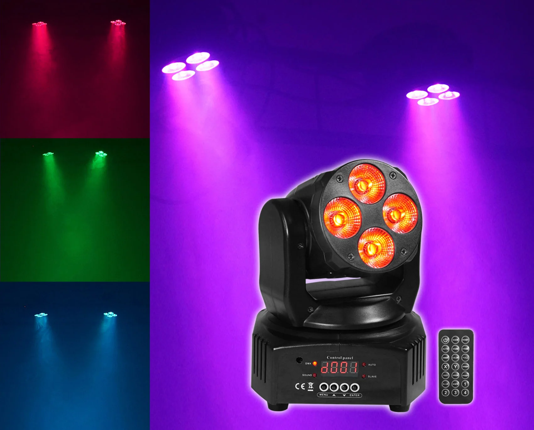 RVLS1 Lighting Tree + RockOn-7 2-Pack + RockPAR50 2-Pack Bundle - Image 9
