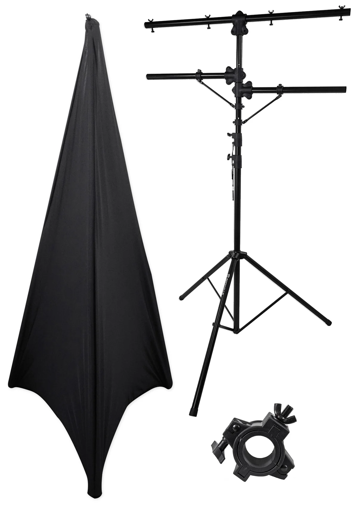 RVLS1 Lighting Tree Stand + RSC7B Scrim + O‑Clamp Bundle