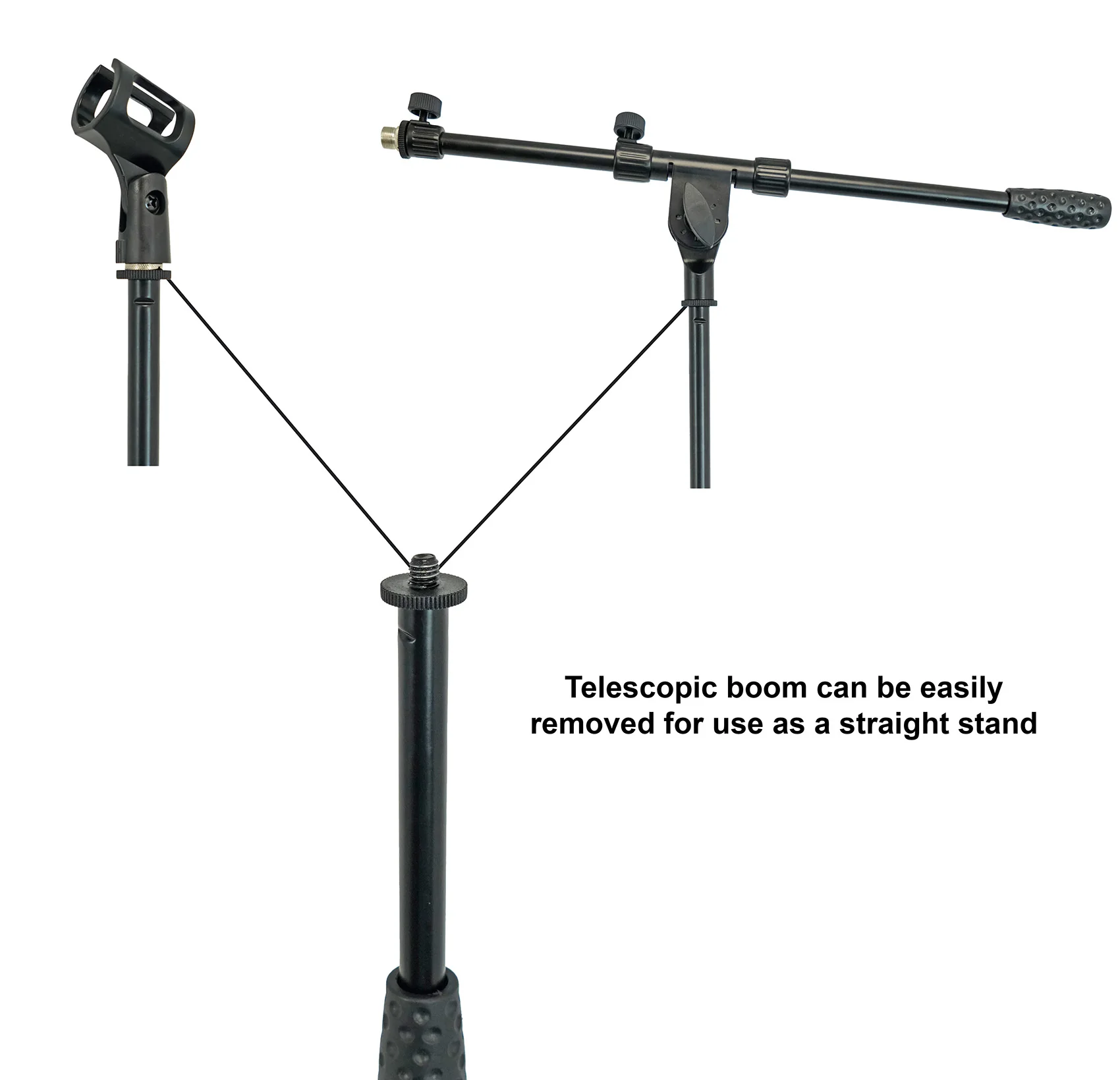 Karaoke Microphone Stand with Tablet Mount - Image 6