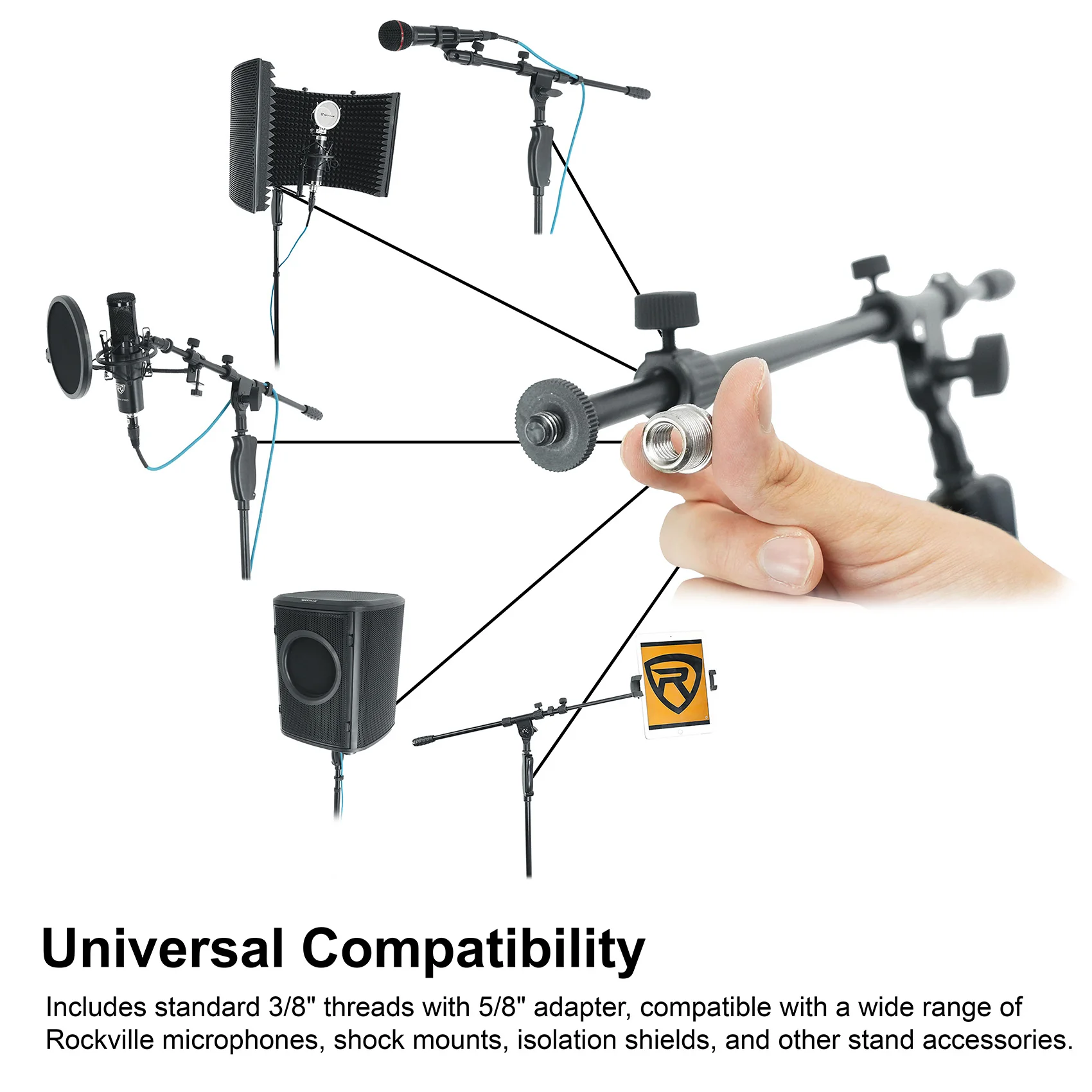 RVMIC3 V2 Mic Stand + IPS55 Smartphone Mount Bundle - Image 19