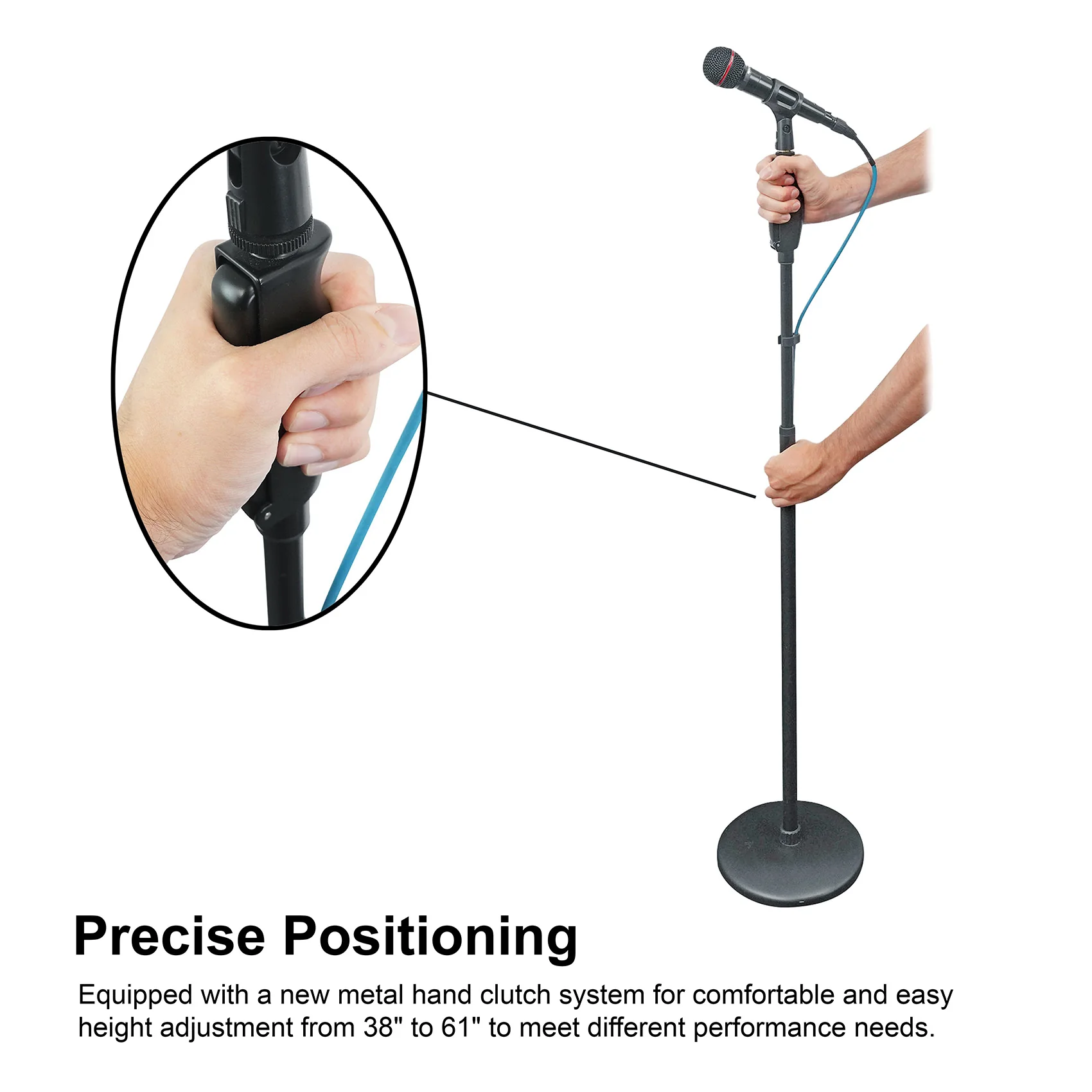 RVMIC4 V2 Mic Stand + MTRAY Shelf Bundle - Image 7