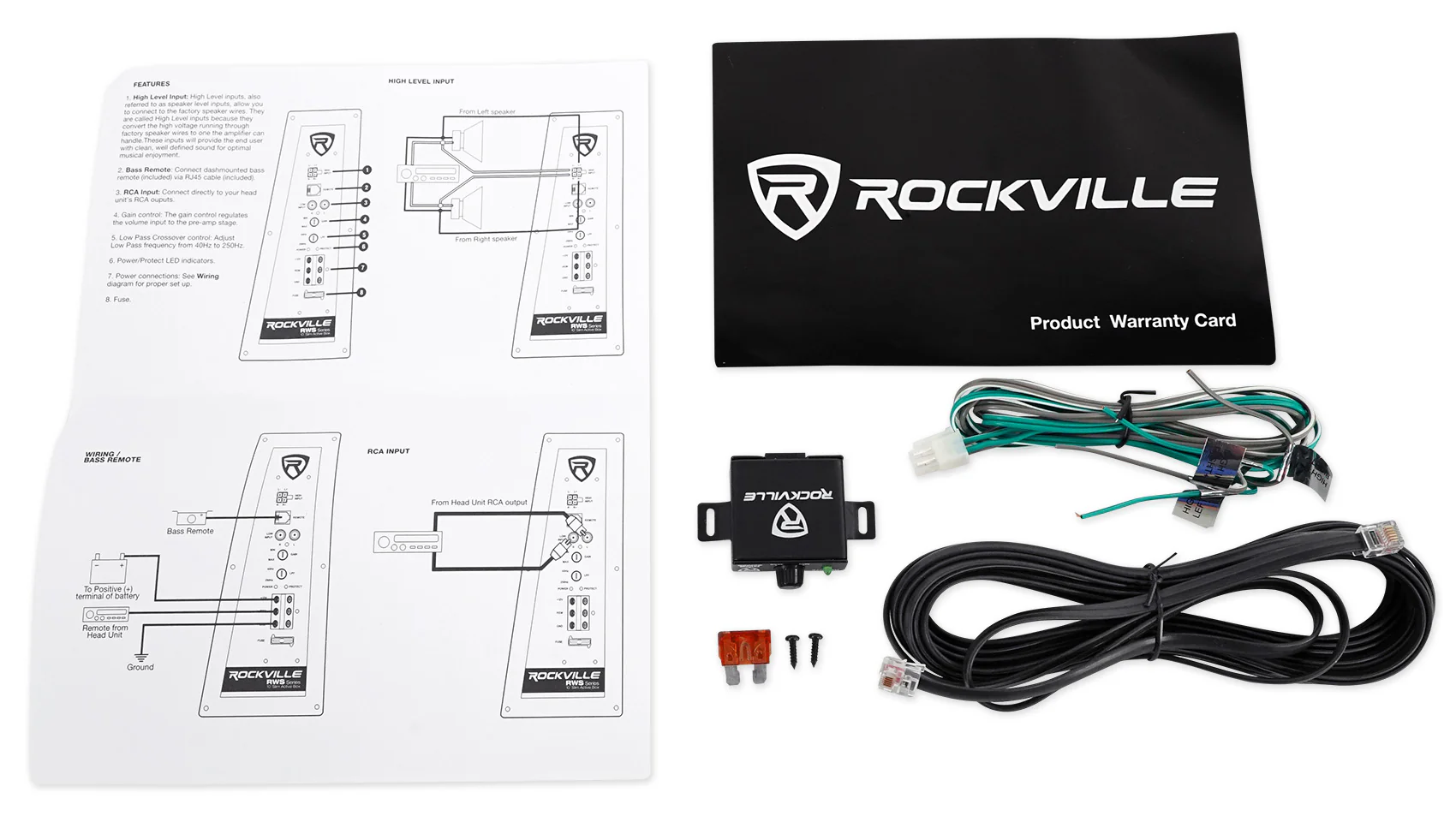 RWS12CA + RWK81 8 AWG Amp Kit Bundle - Image 7