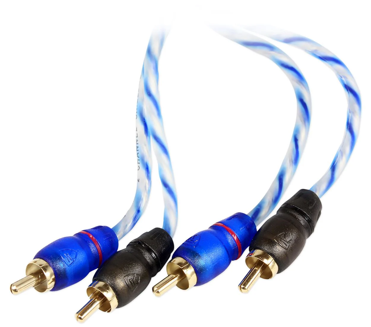RXH‑F5 + 0‑Gauge Amp Kit + (2) 17' RCA Bundle - Image 3