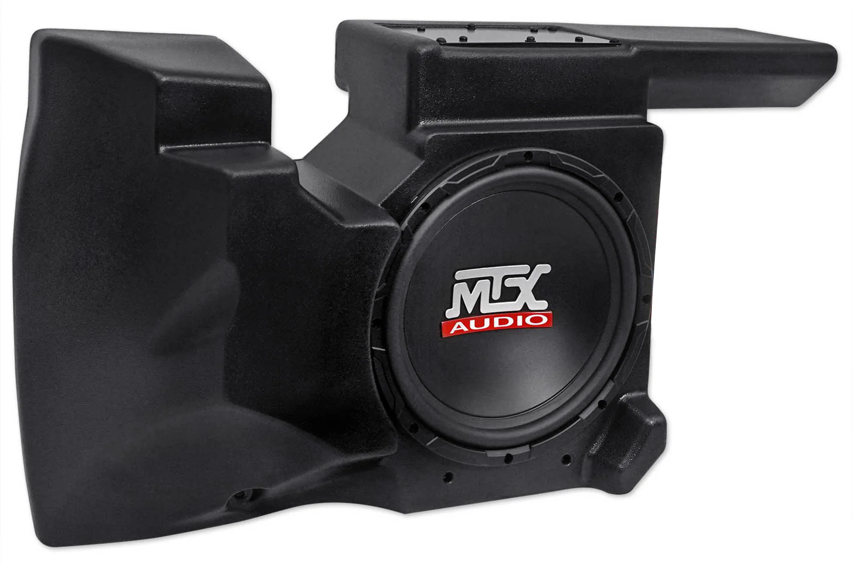 MTX RZRXP-10 10" 500w Subwoofer+Enclosure+8" Tower Speakers for Polaris RZR/UTV - Image 12