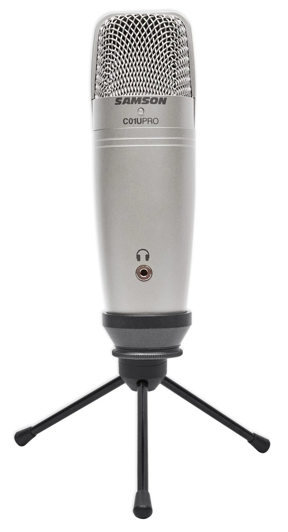 Samson C01U Pro USB Studio Condenser Microphone+Tripod Stand+Curved Pop Filter - Image 2
