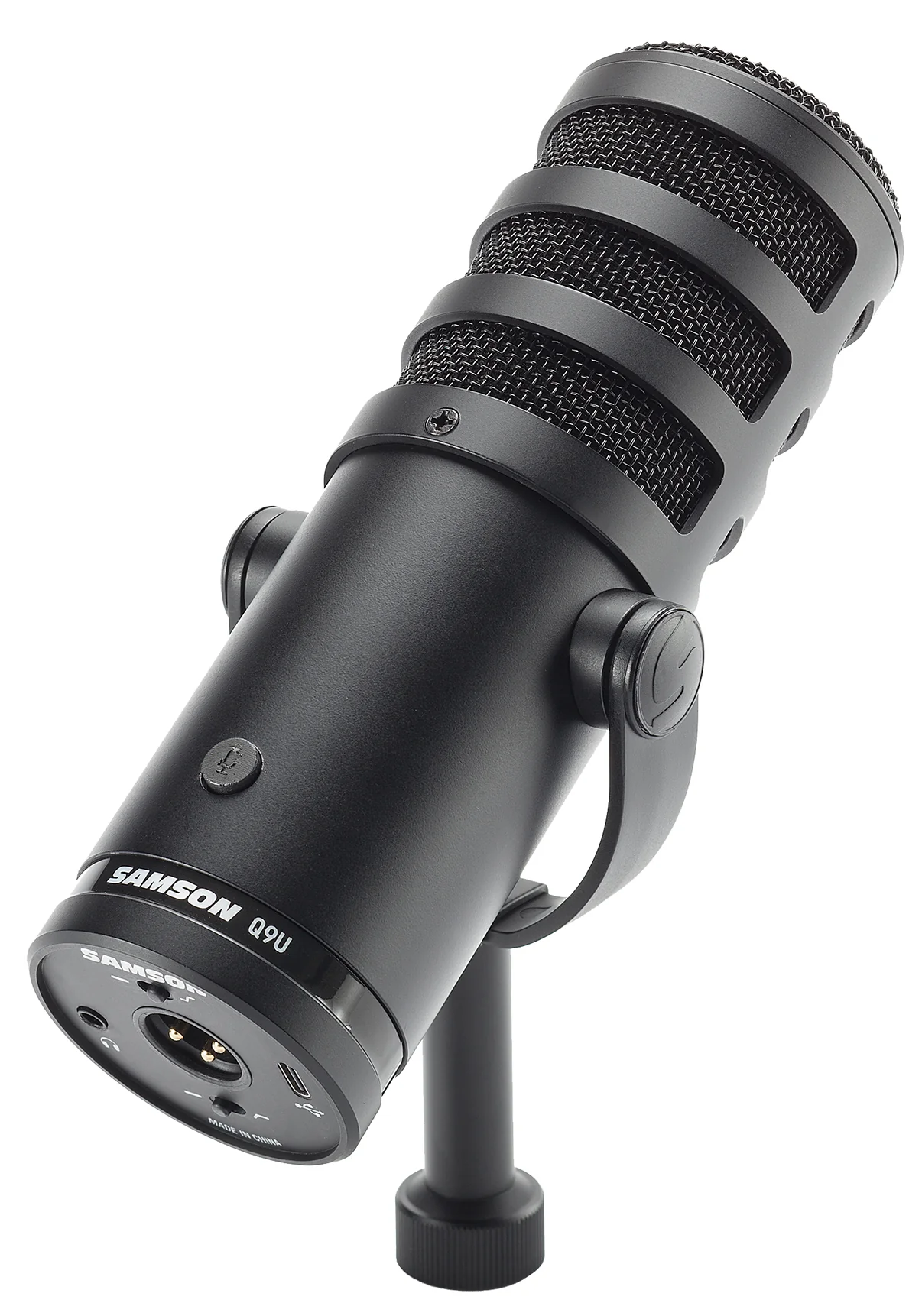 SAMSON SAQ9U USB/Analog Dynamic Broadcasting Recording Microphone+Mic Boom Arm - Image 5