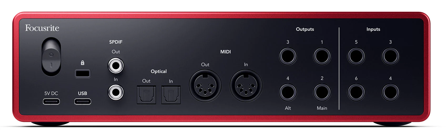 Focusrite SCARLETT 16I16 4G 4th Gen Audio Recording Interface+2) Headphones+Mics - Image 8