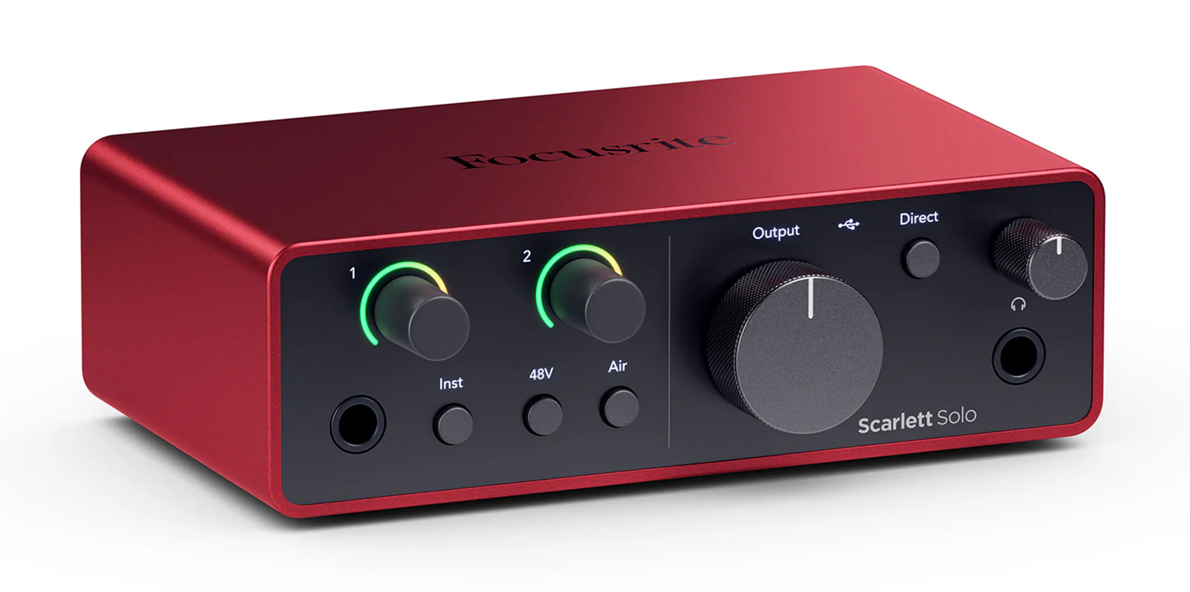 Focusrite Scarlett Solo 4th Gen Studio Recording USB Audio Interface+Microphone - Image 2