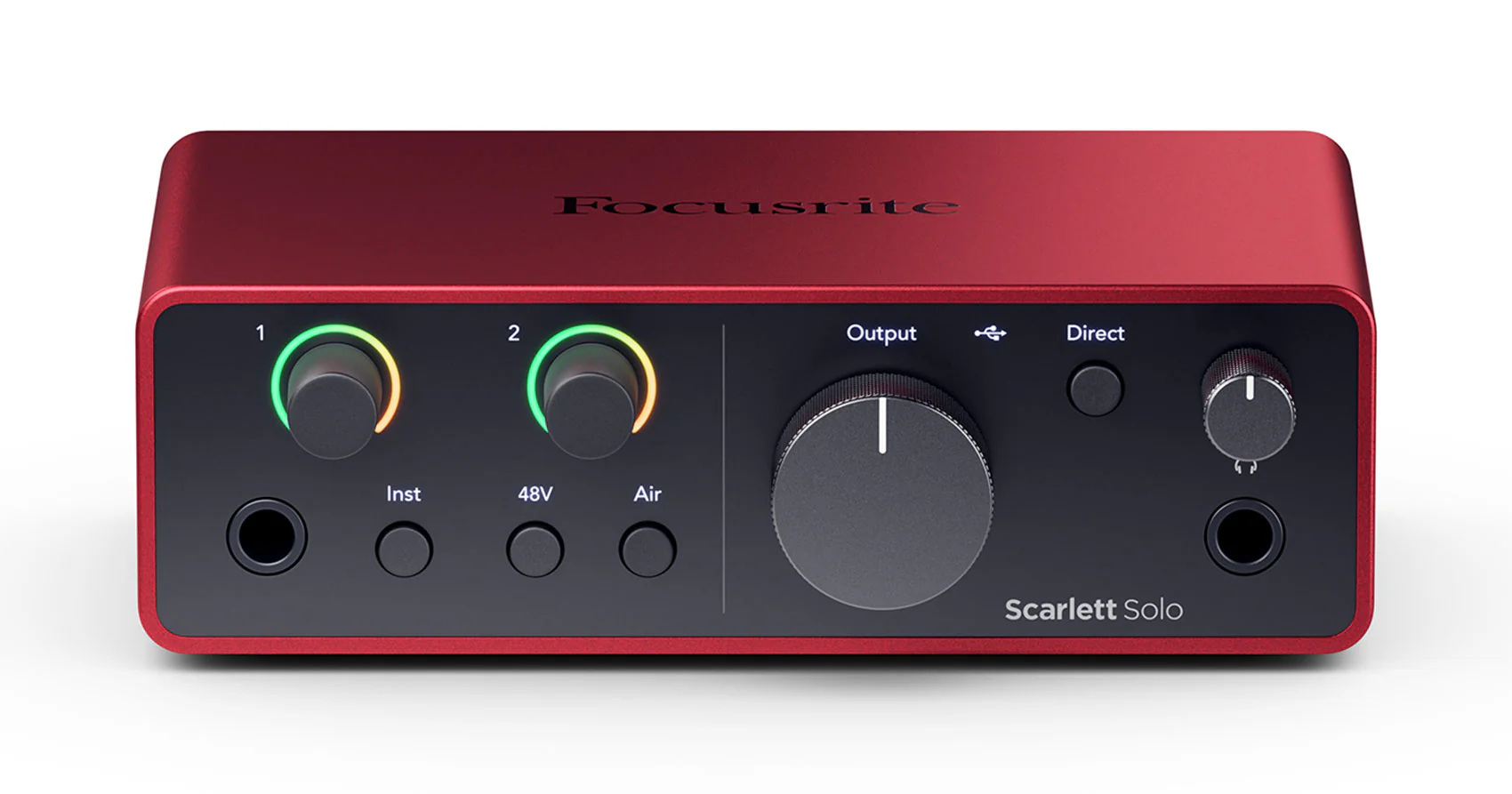Focusrite Scarlett Solo 4th Gen Studio Recording USB Audio Interface + XLR Cable - Image 7