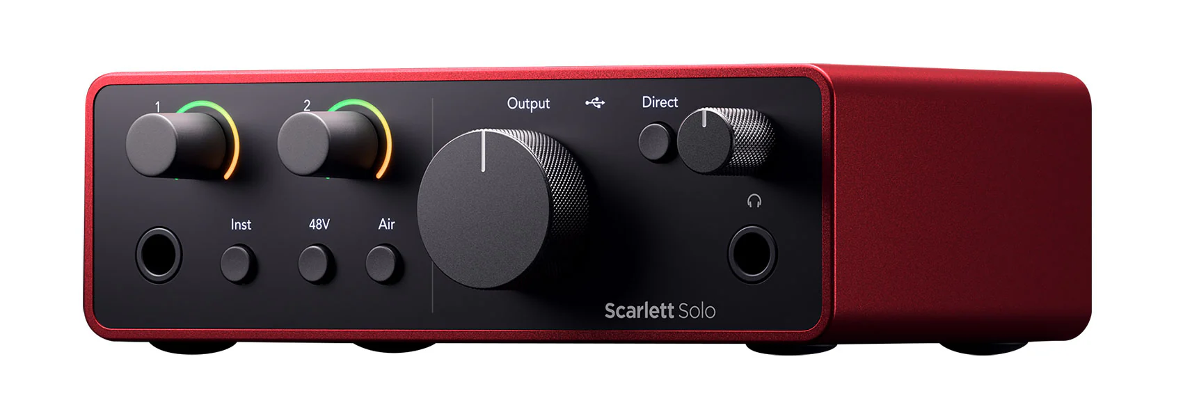 Focusrite Scarlett Solo 4th Gen Studio Recording USB Audio Interface + XLR Cable - Image 9